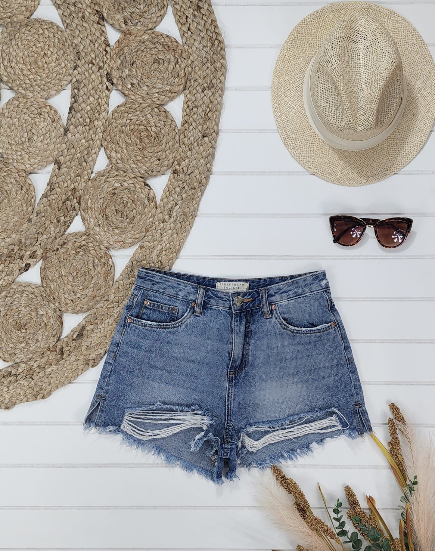 Short en jeans Streetwear society, 5