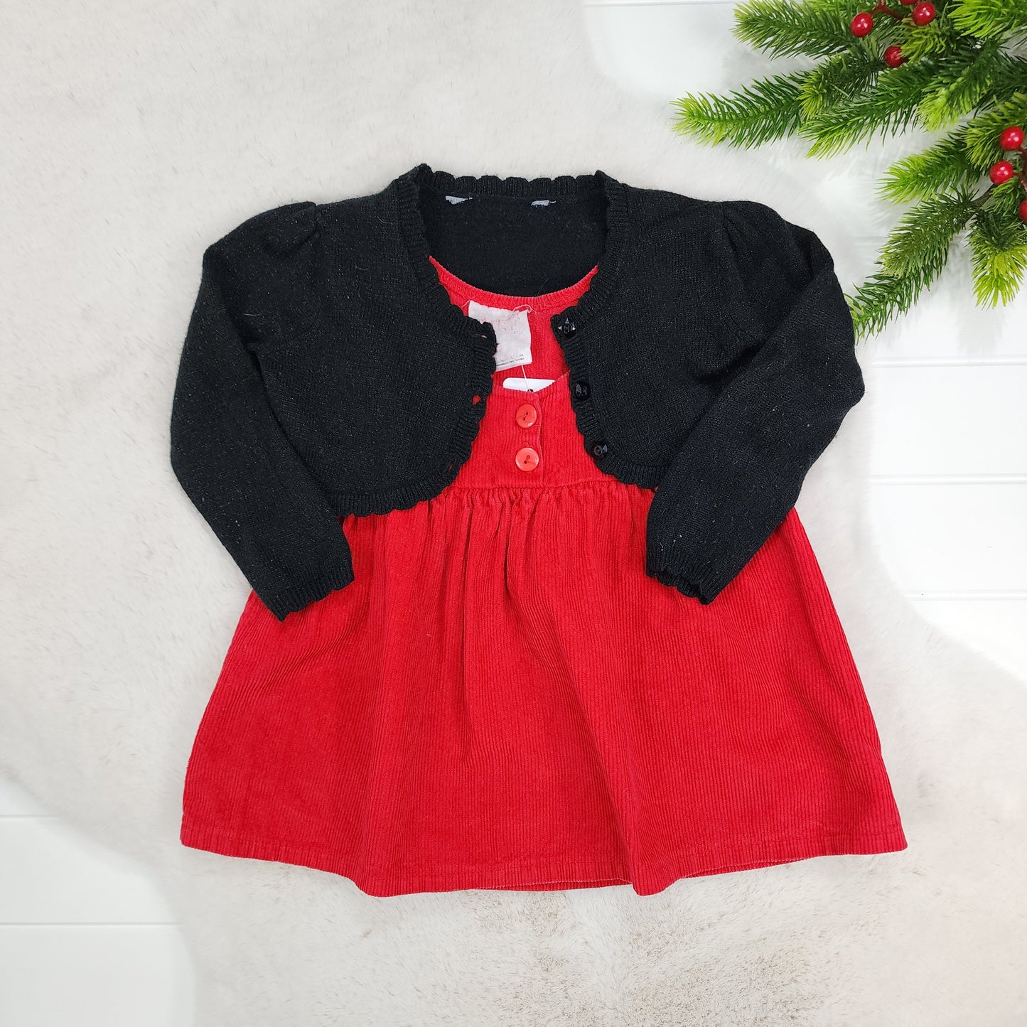 Ensemble Robe et boléro, 2 ans