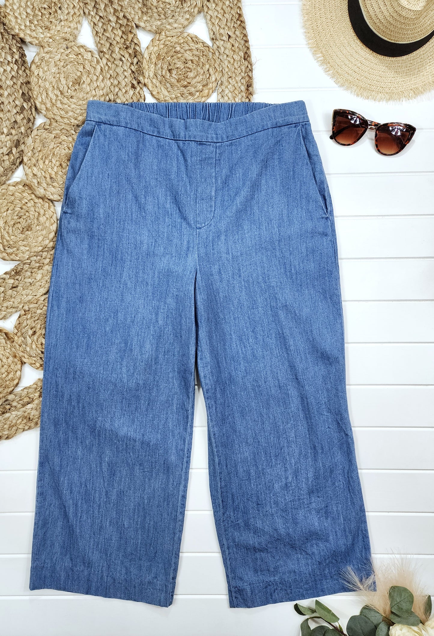 Capris bleu jeans Old Navy, 10