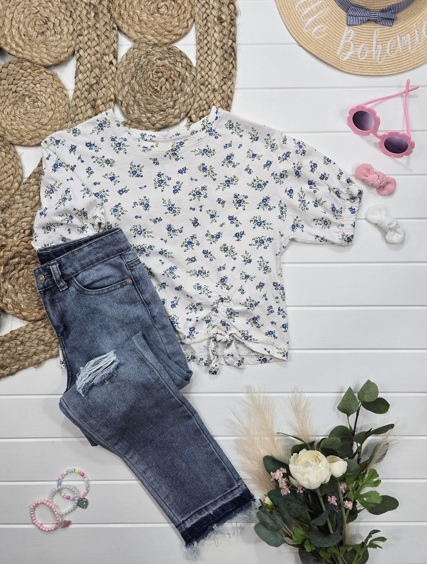 Ensemble Zara et Sweet Jeans, 8-9 ans