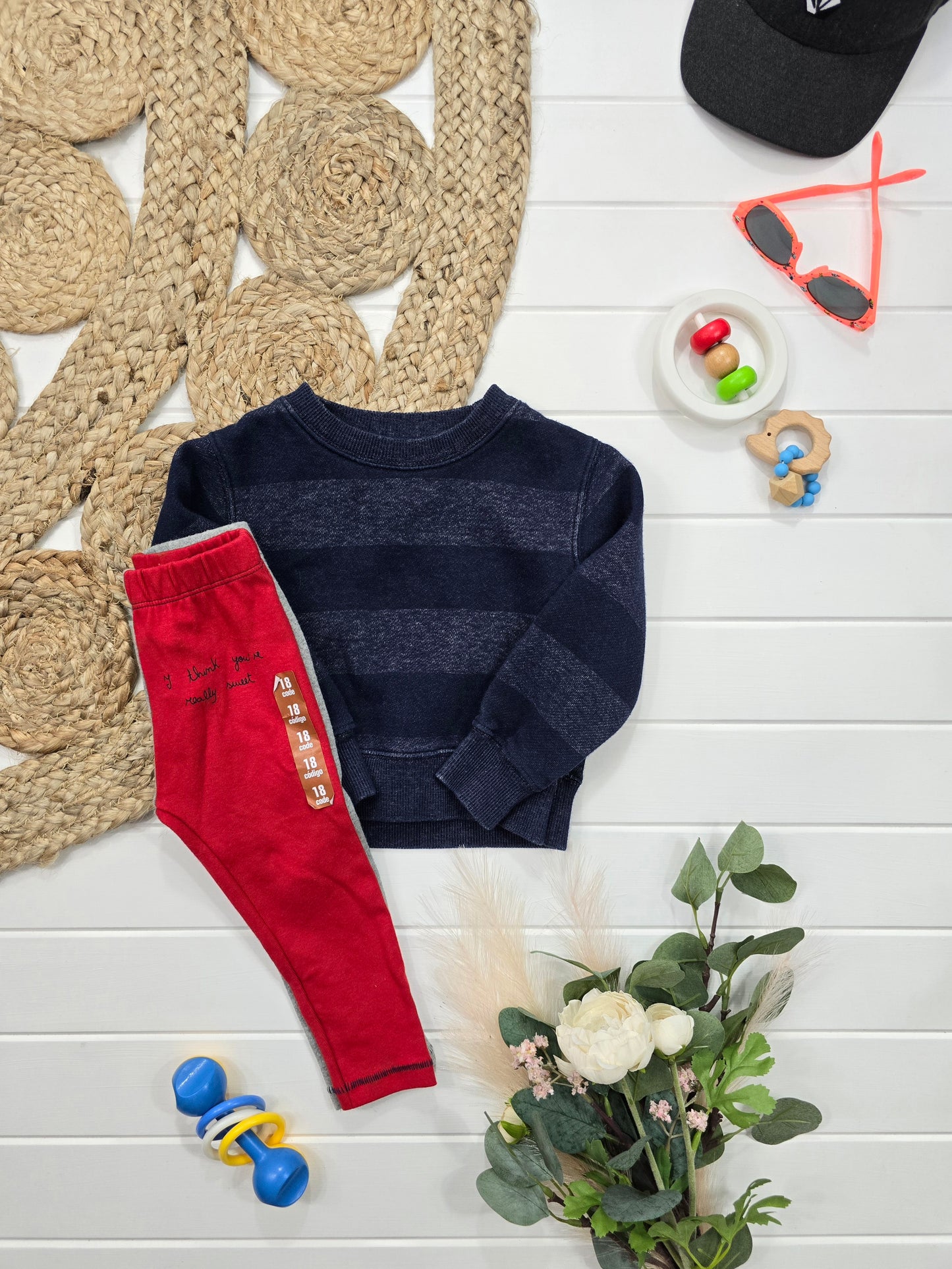 Ensemble Nevada et Zara, 12-18 mois