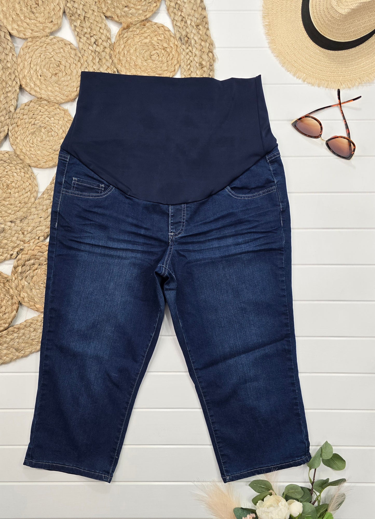 Capris Thyme Maternité, Large