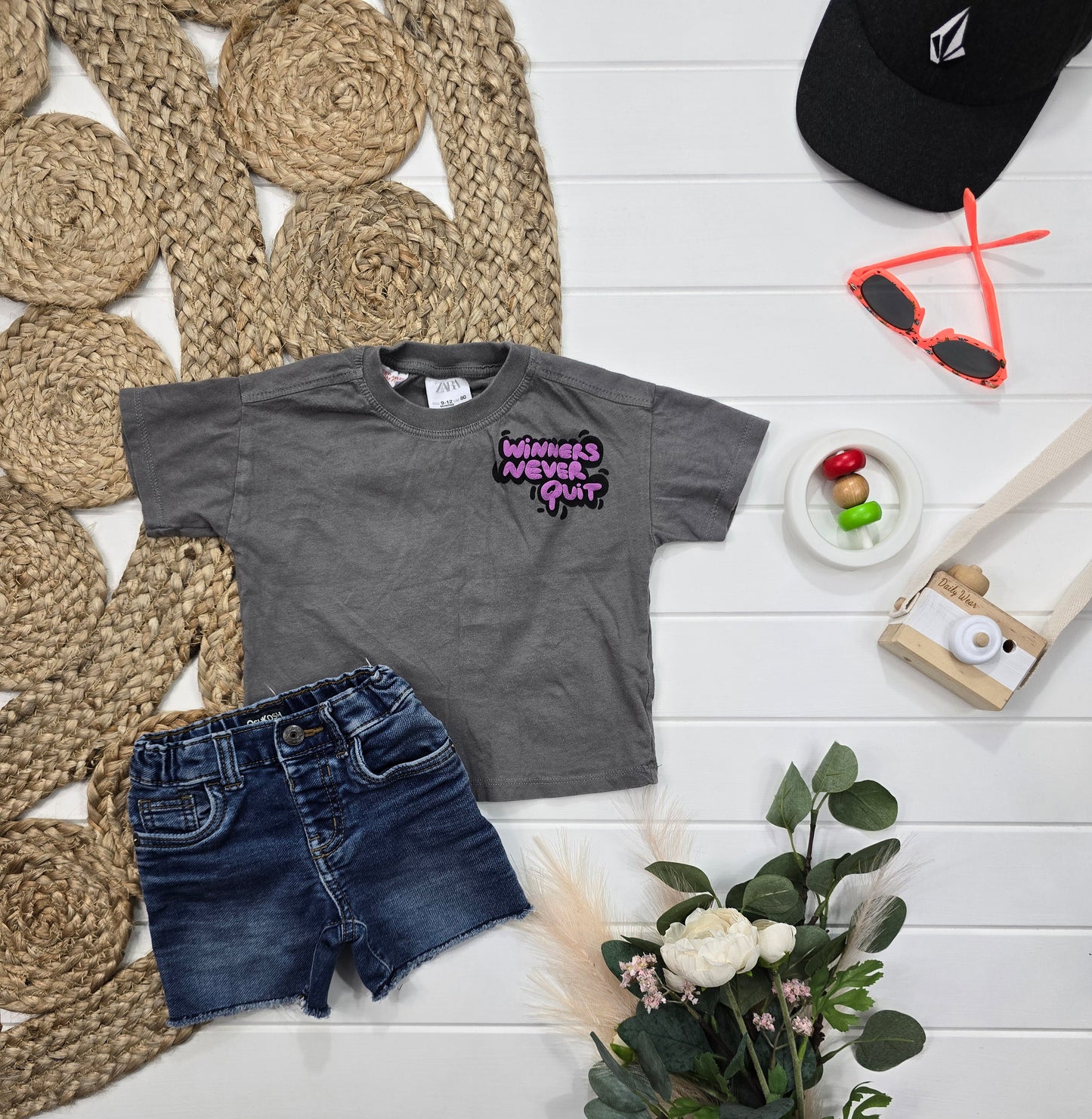 Ensemble Zara et Carter's, 9-12 mois