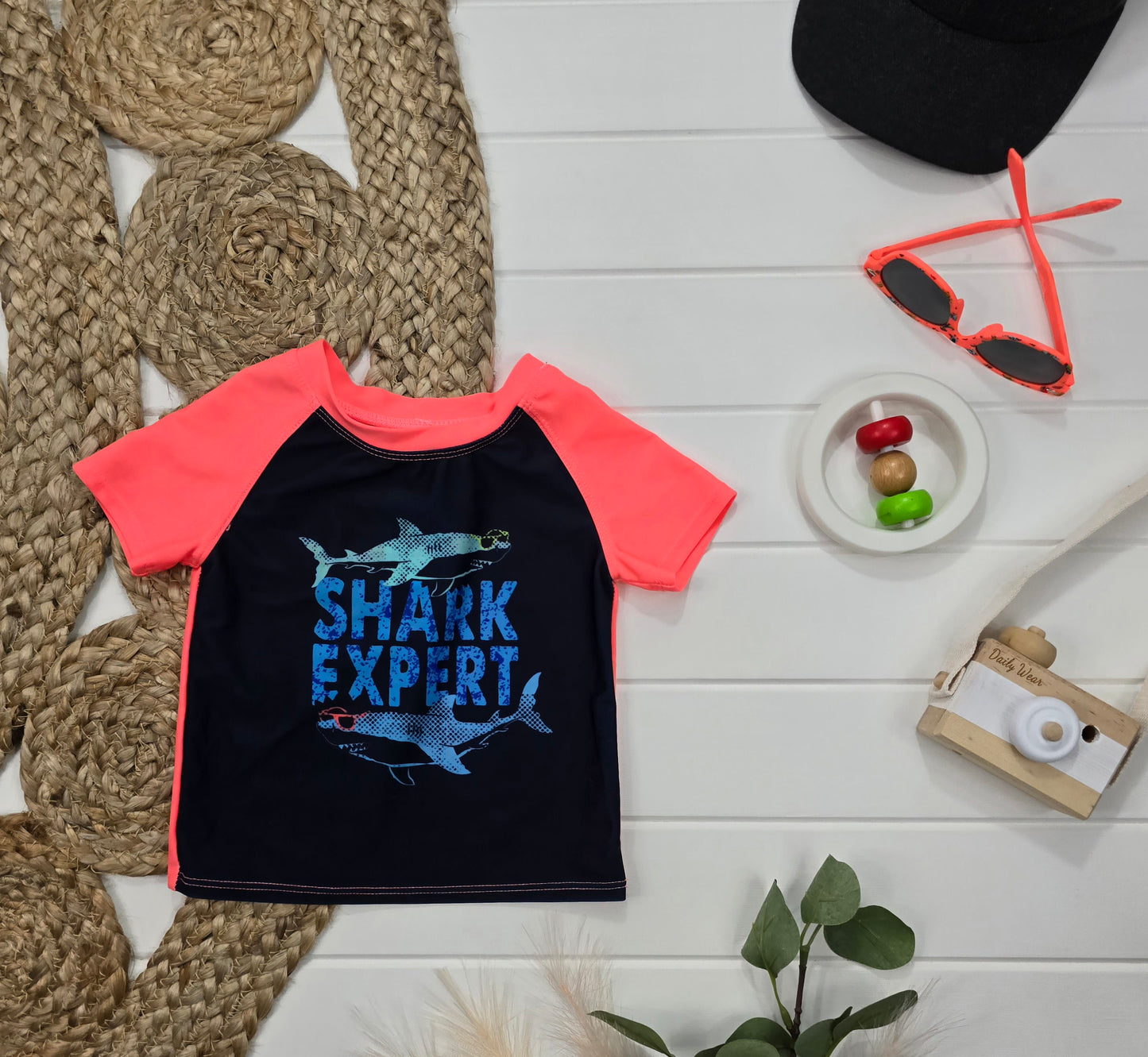 T-shirt de bain Sea me swim, 12-18 mois