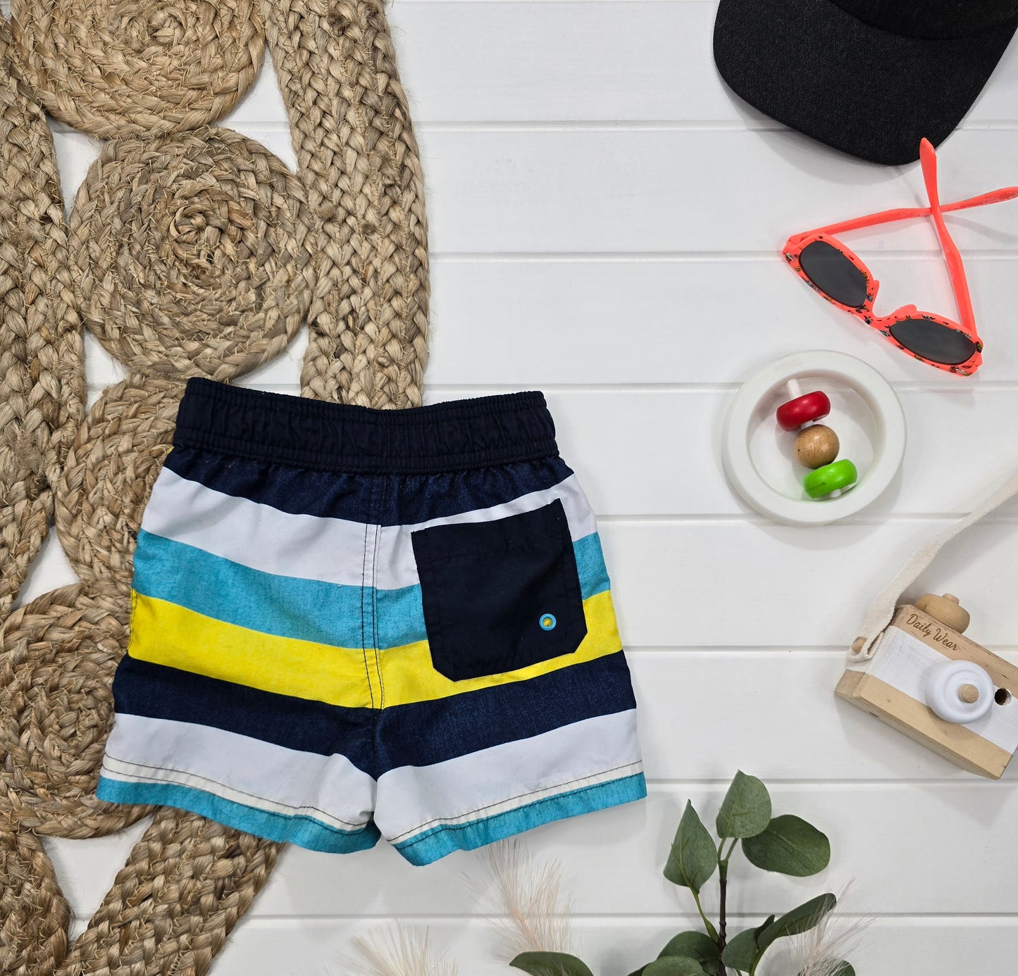 Caleçon de bain George, 12-18 mois