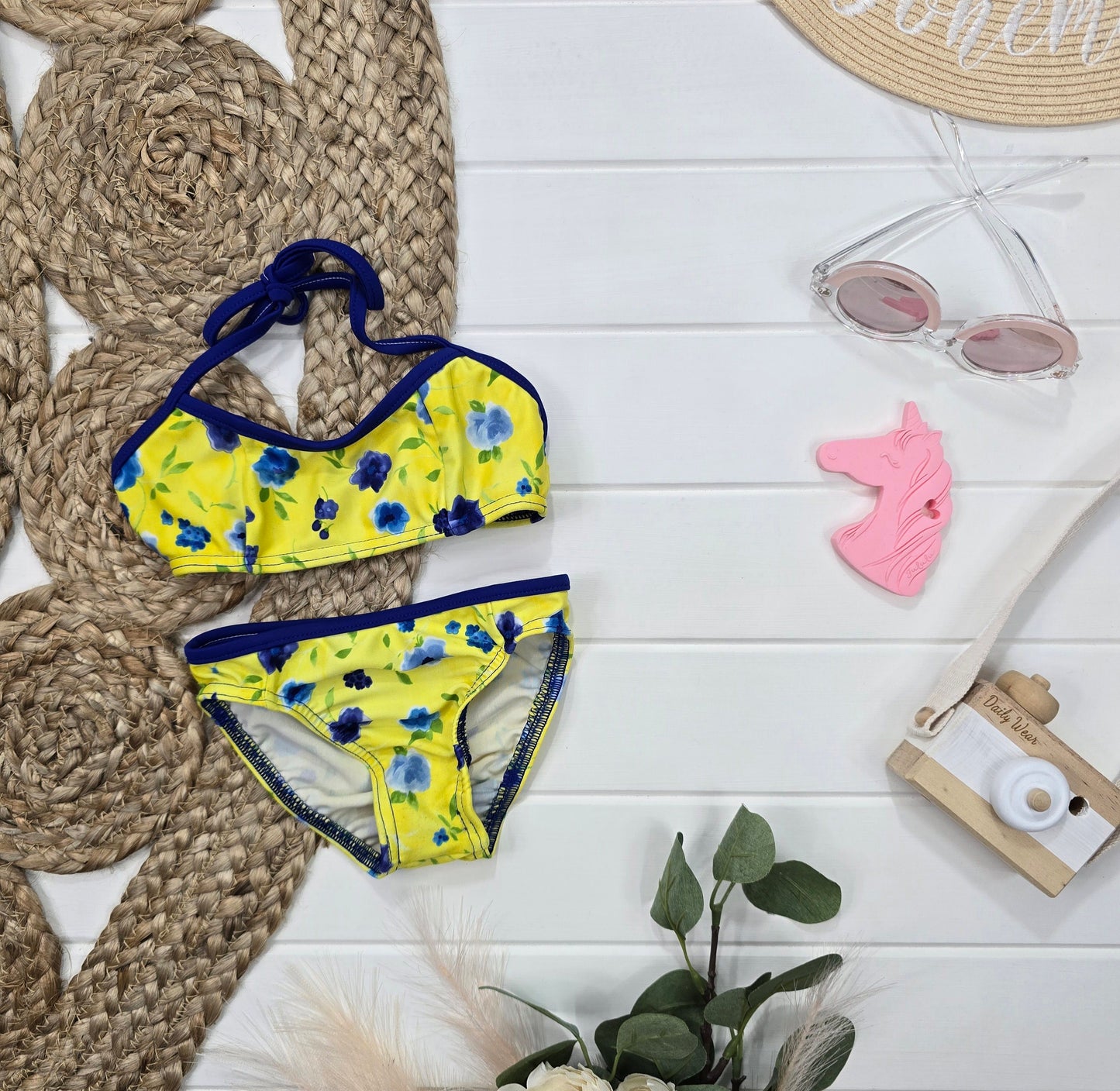 Bikini jaune, 12 mois