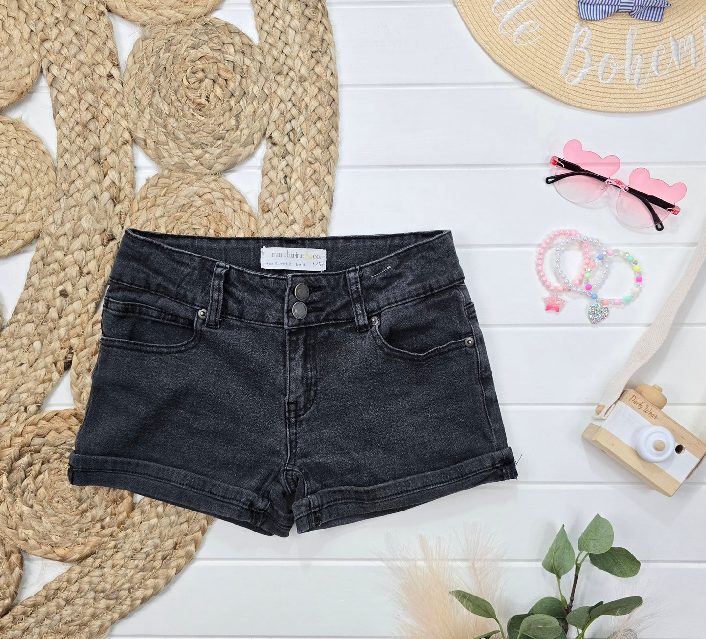 Short Mandarine&Co, 12 ans