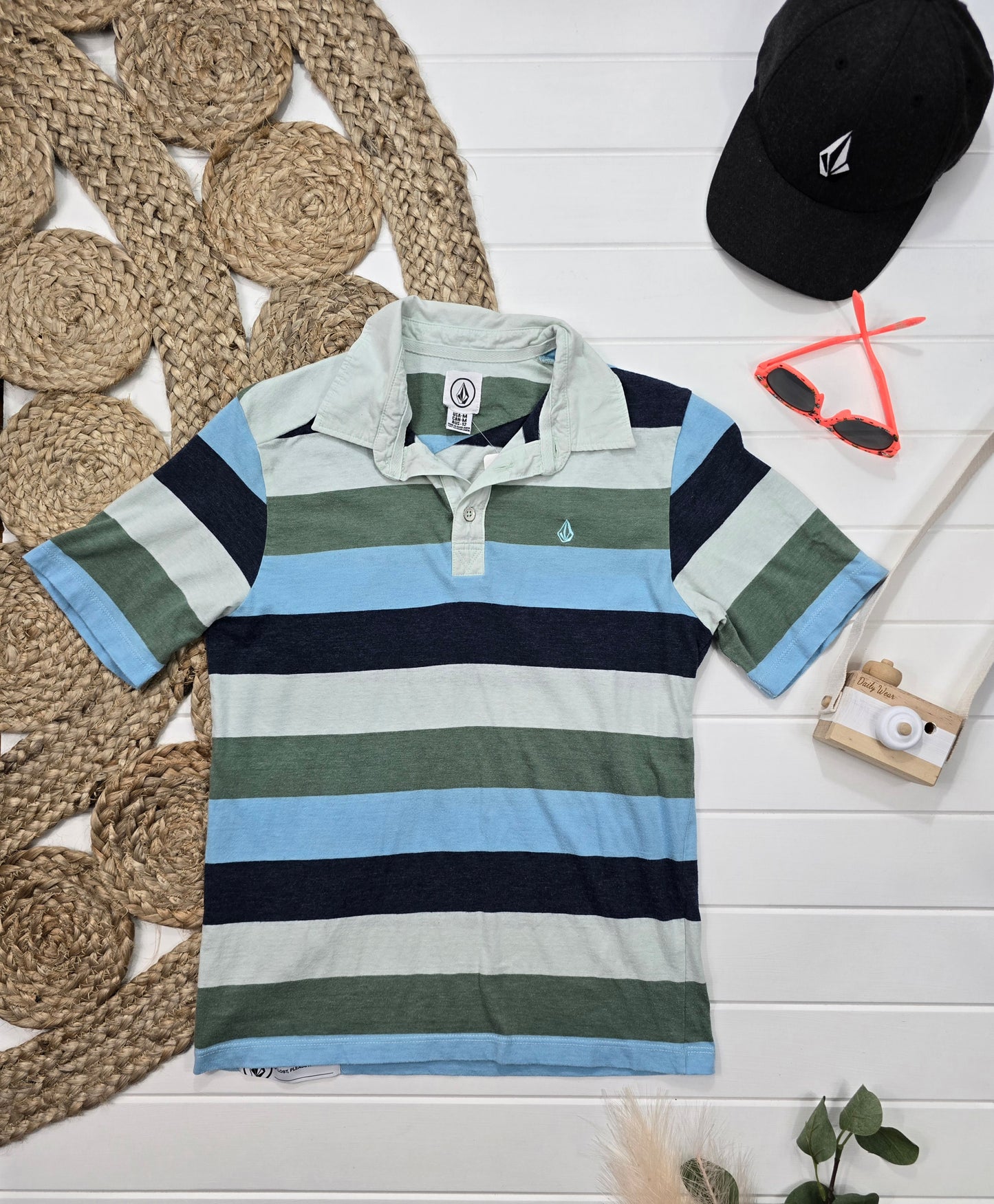 Polo Volcom, 10-12 ans