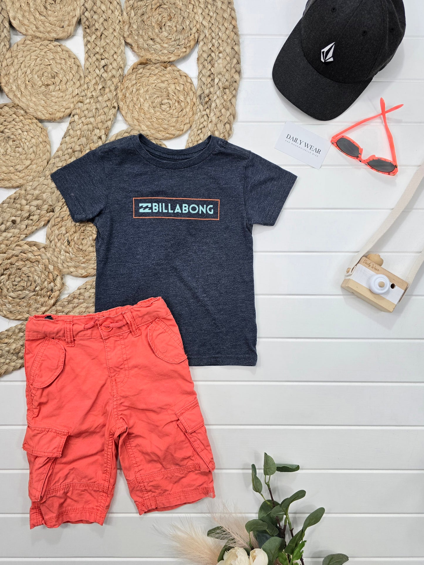 Ensemble Billabong et Carter's, 2 ans