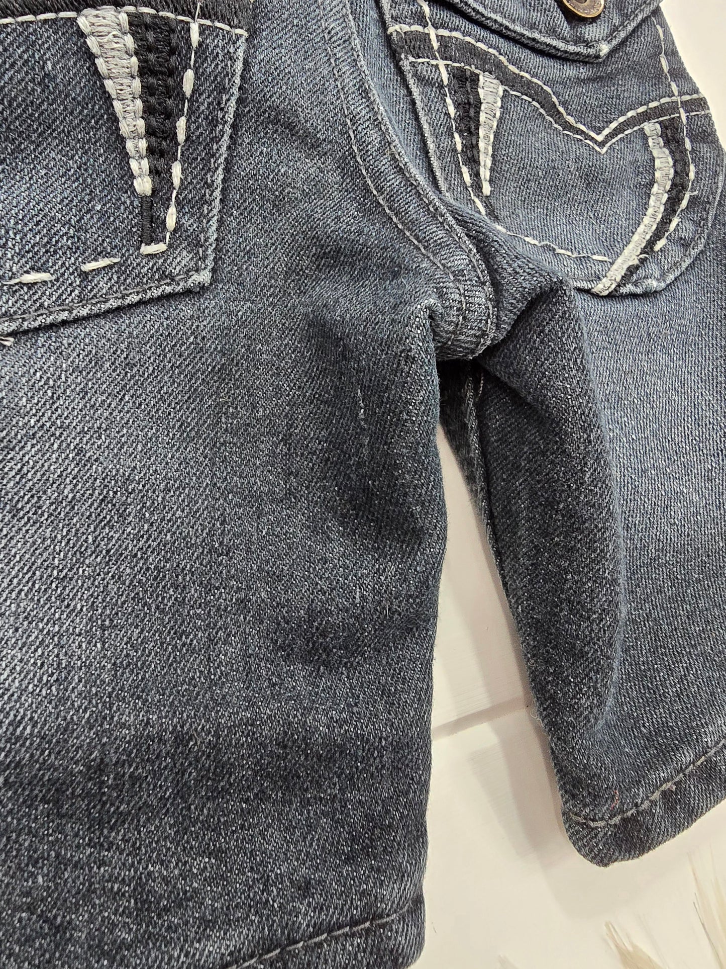 Short Raw Jeans, 2 ans