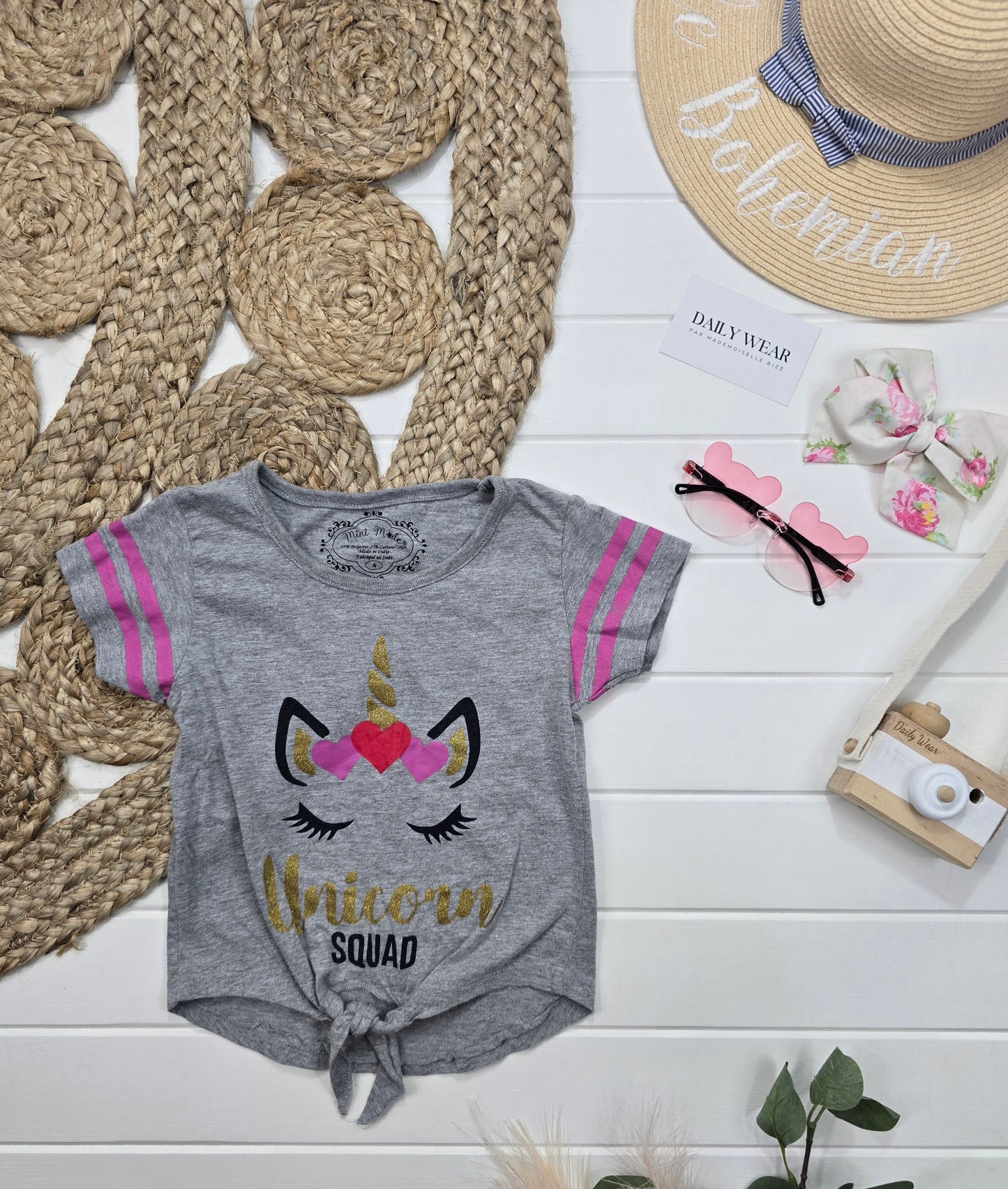 T-shirt Mini Mode, 4 ans