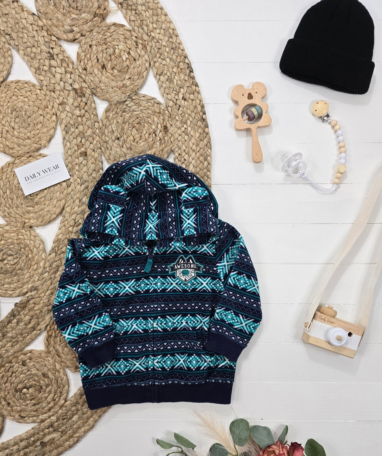 Veste à capuchon George, 18-24 mois