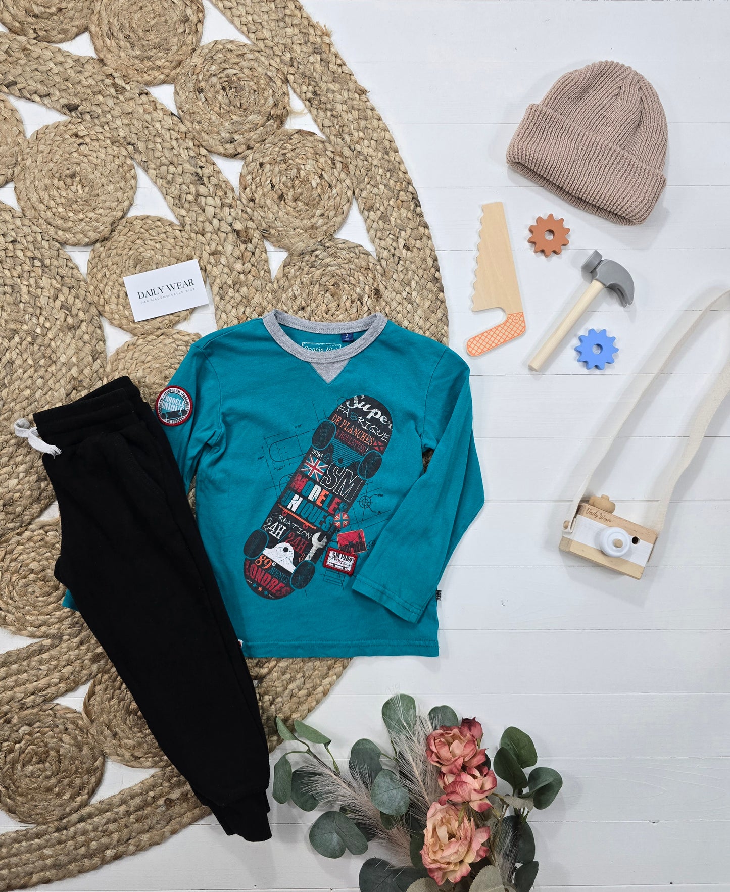 Ensemble Souris Mini, Nike, Wifi et Tag, 2-4 ans