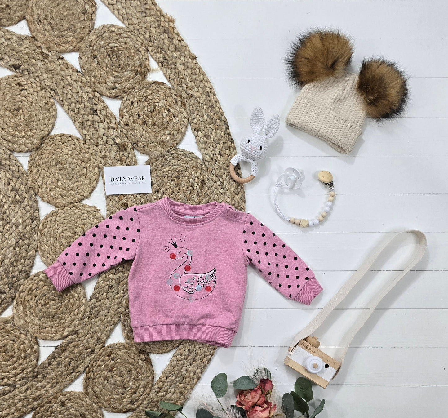 Crewneck Tag, 3 mois