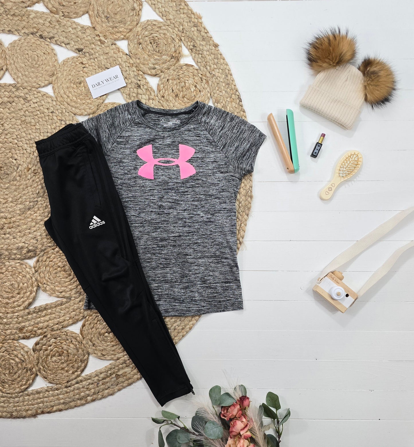 Ensemble Under Armour et Adidas, 6-8 ans