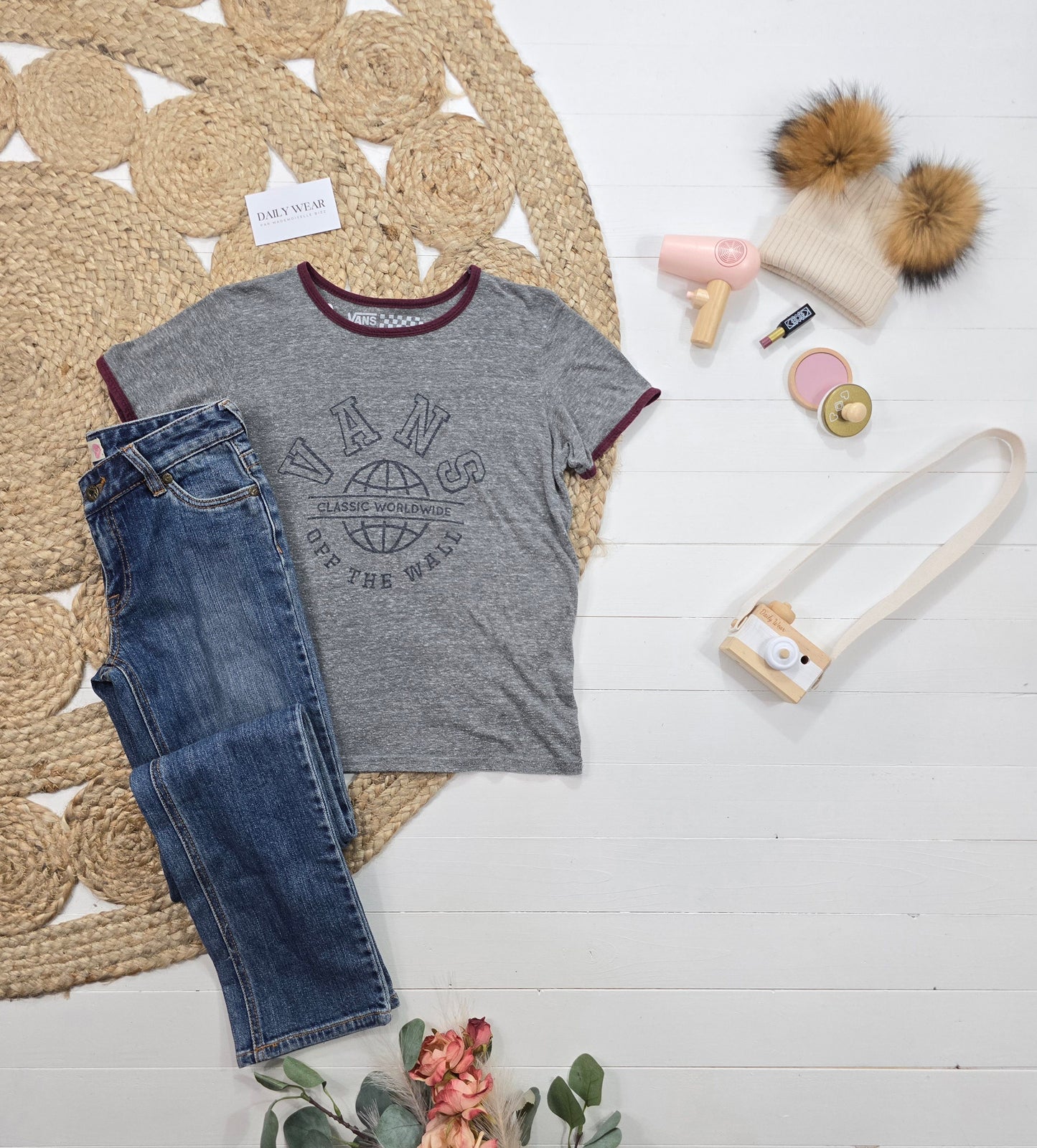 Ensemble Vans et Roxy XSmall- 16 ans