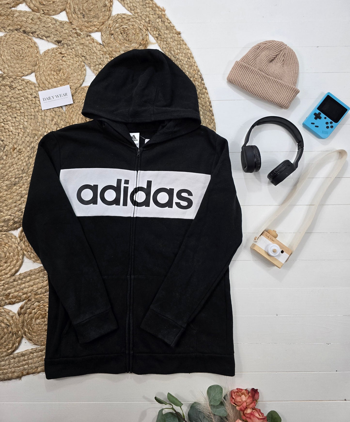 Veste à capuchon Adidas, 14-16 ans