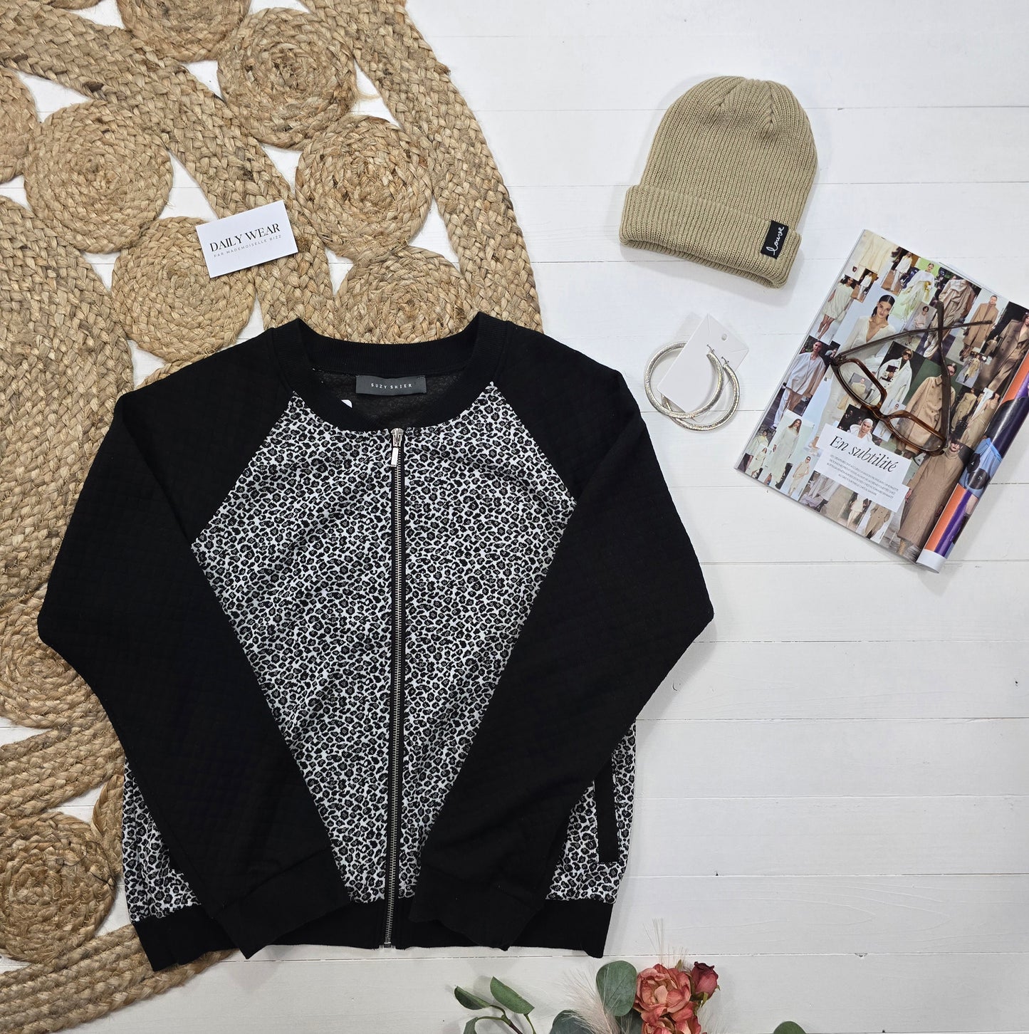 Veste d'aviateur Suzy Shier, XLarge