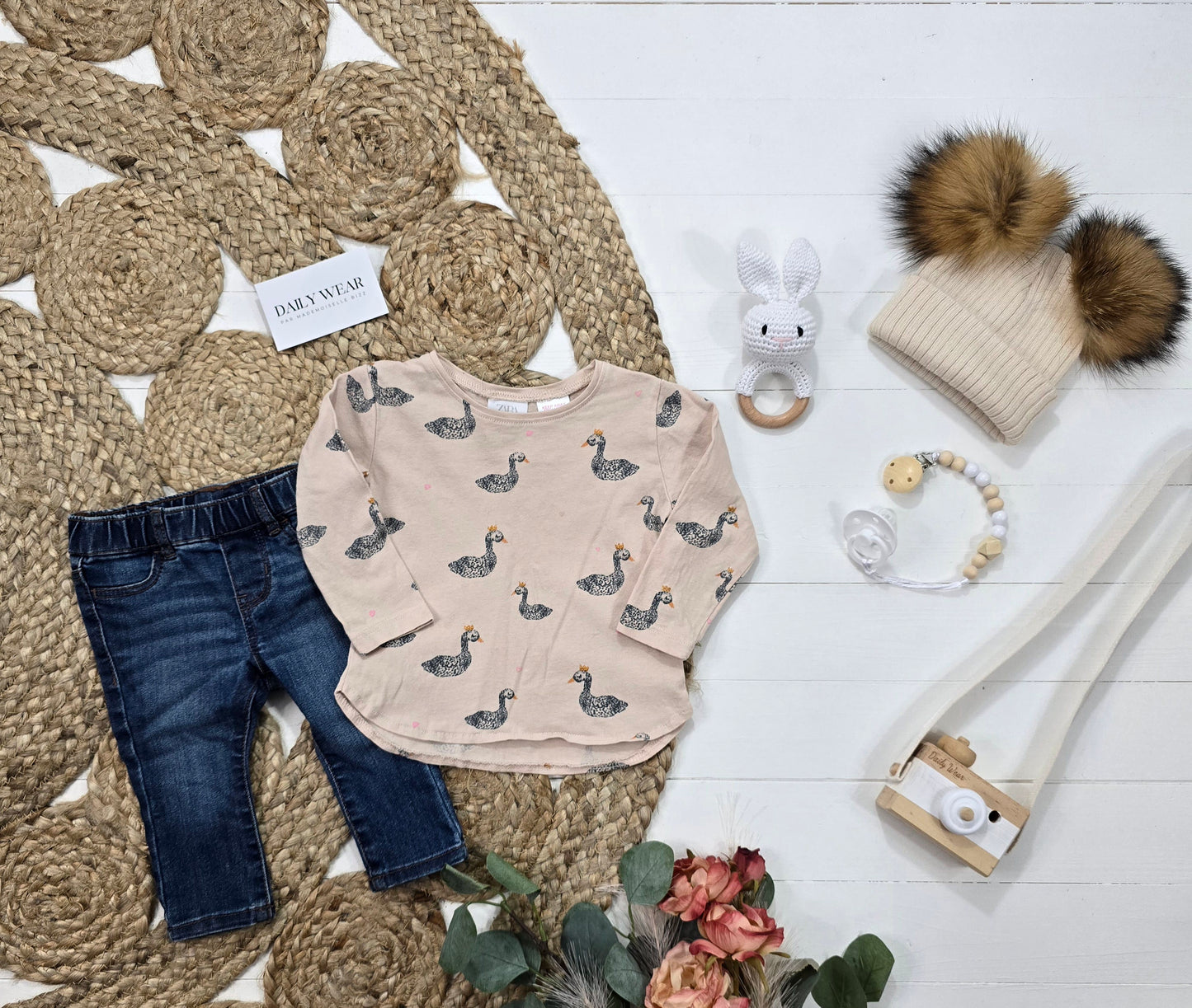 Ensemble Zara et Carter's, 6-9 mois