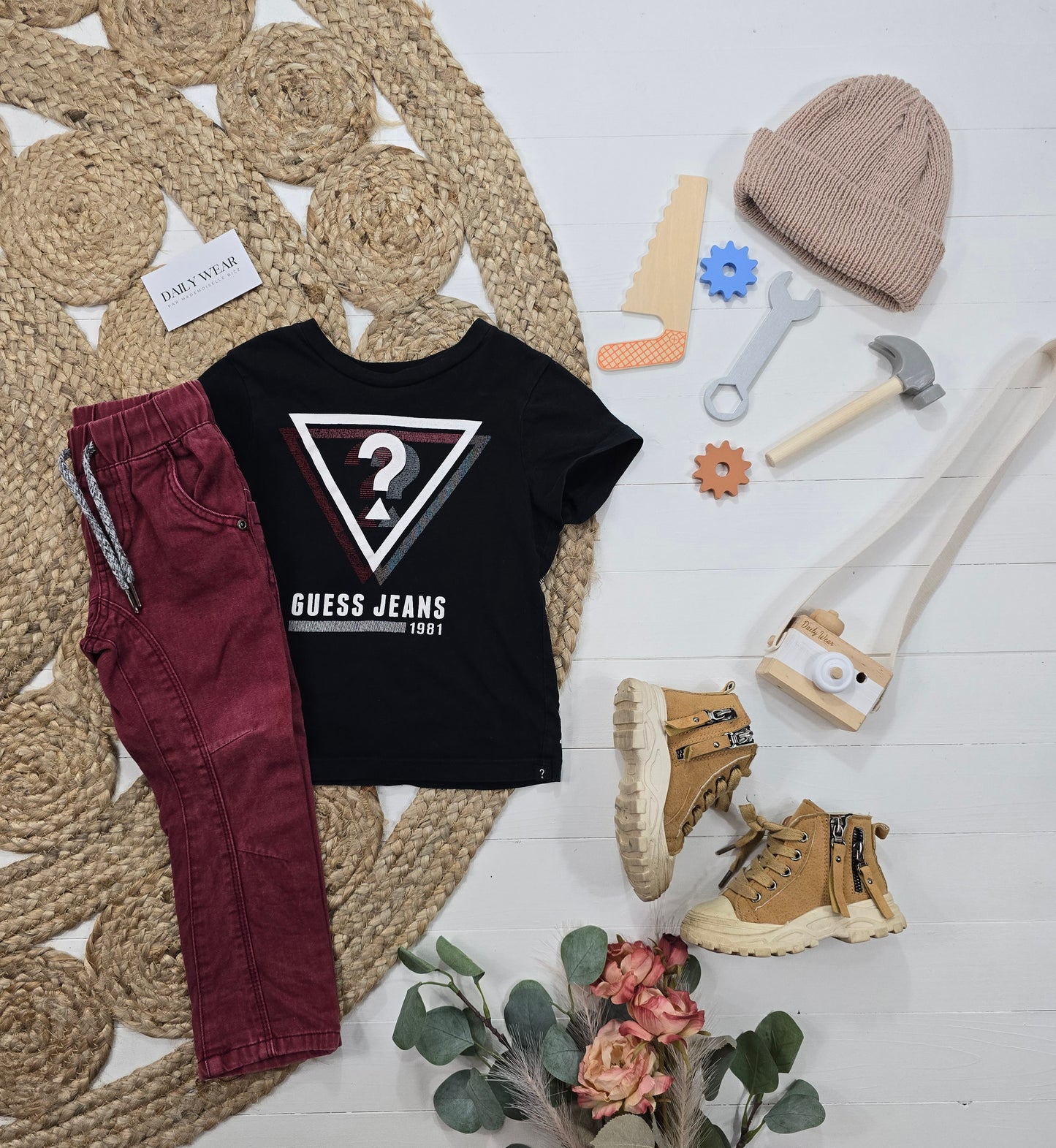 Ensemble Guess, Quiksilver et WER, 2-3 ans -8-9