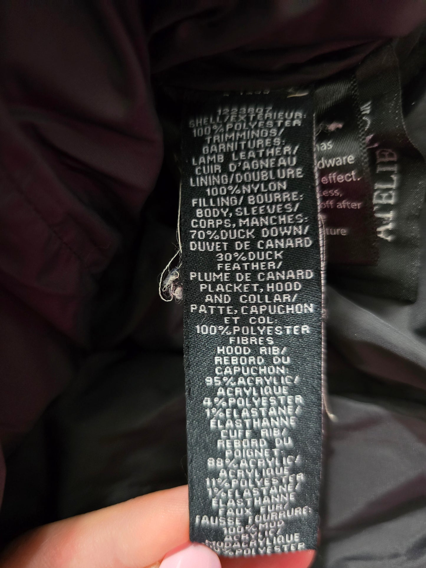 Manteau Atelier Noir, Large