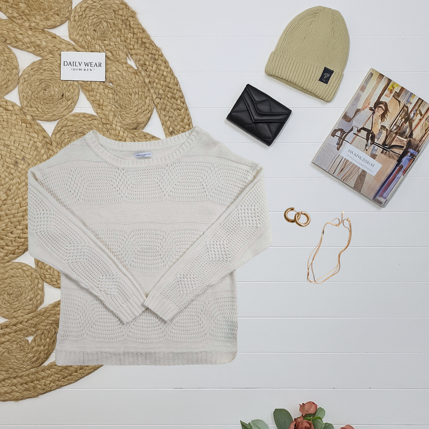 Tricot Jacqueline de Yong, Médium