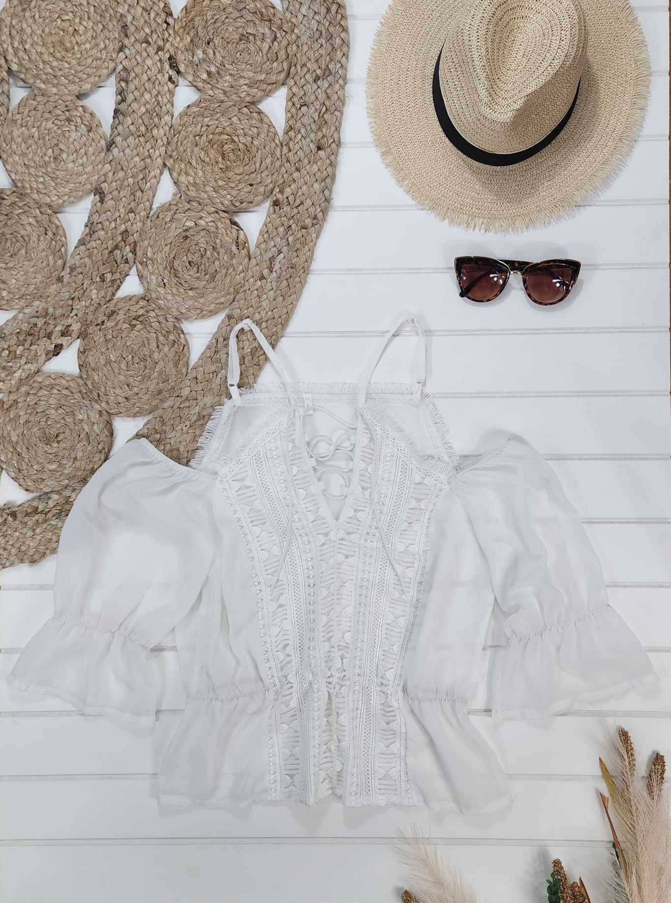 Blouse blanche, Médium/Large