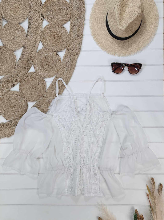 Blouse blanche, Médium/Large