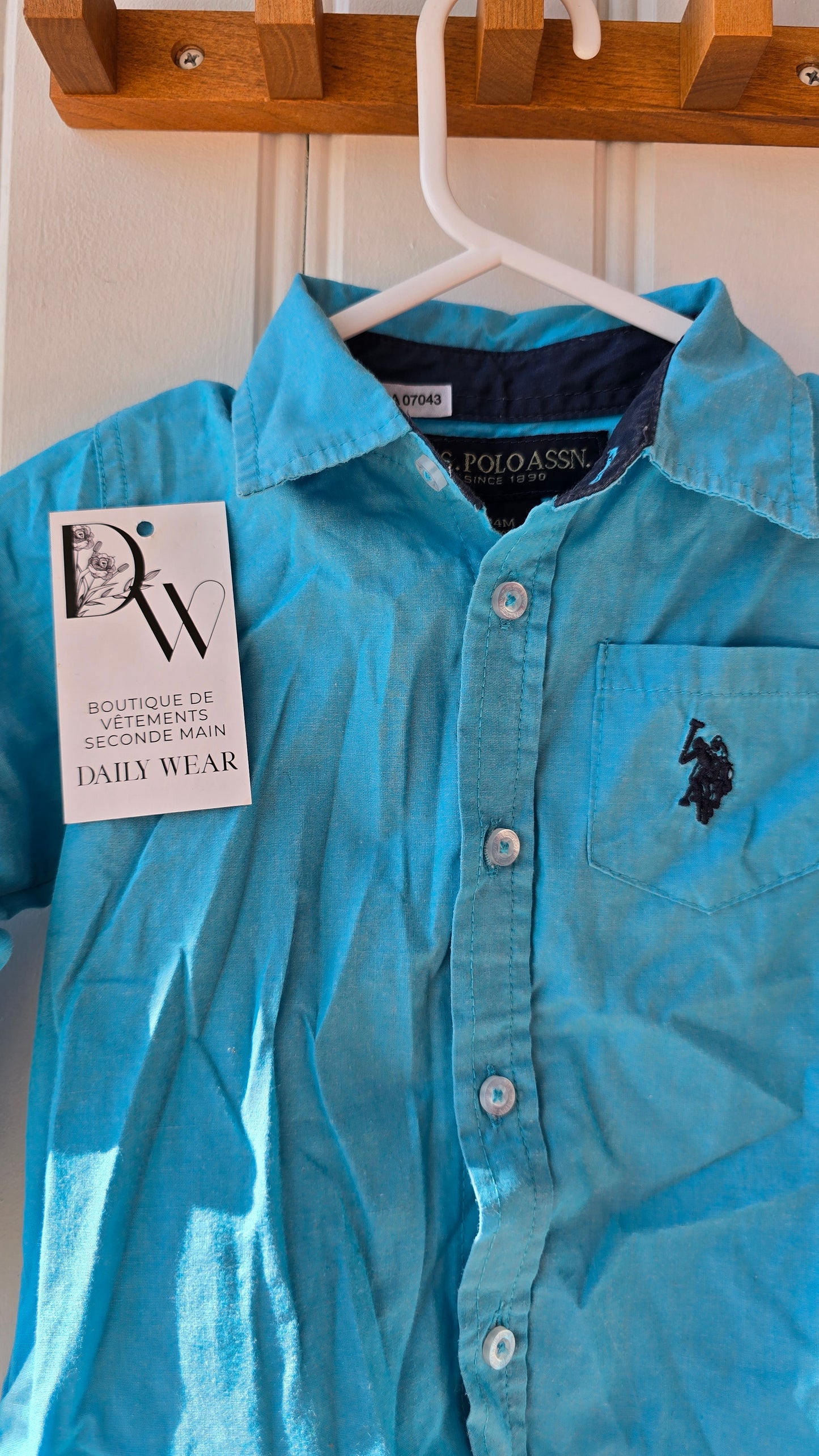 Chemise U.S POLO, 24 mois