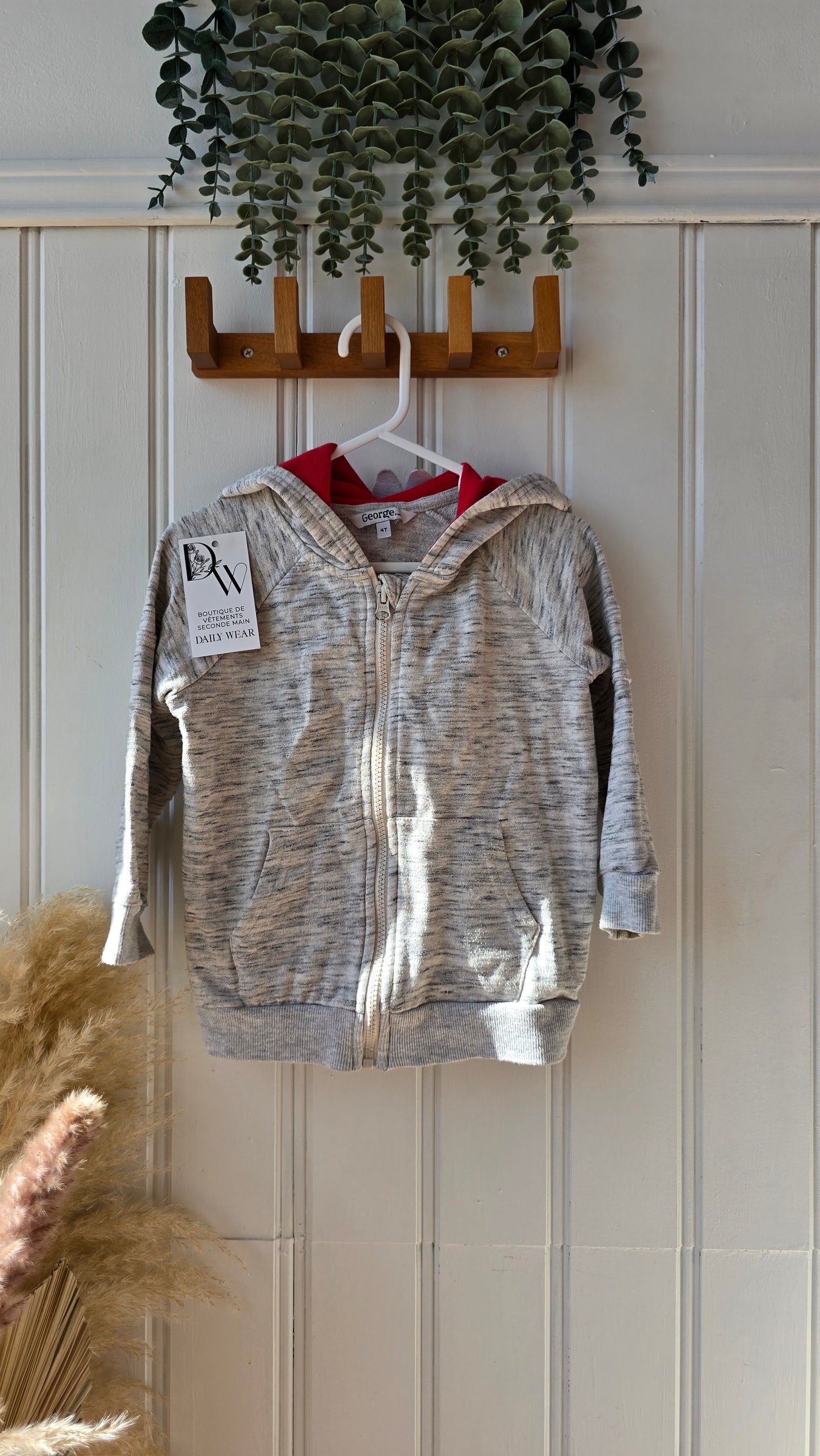 Veste à capuchon George, 4 ans