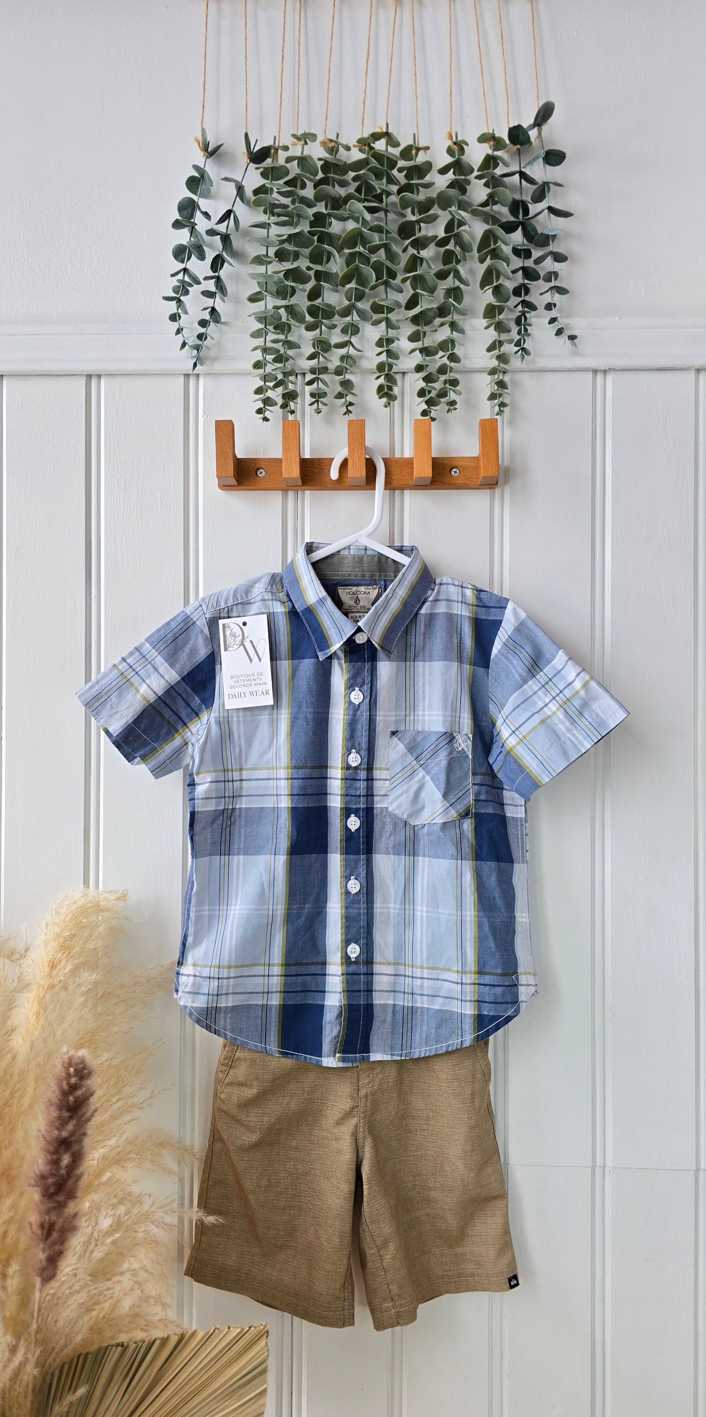 Chemise Volcom, 4-5 ans