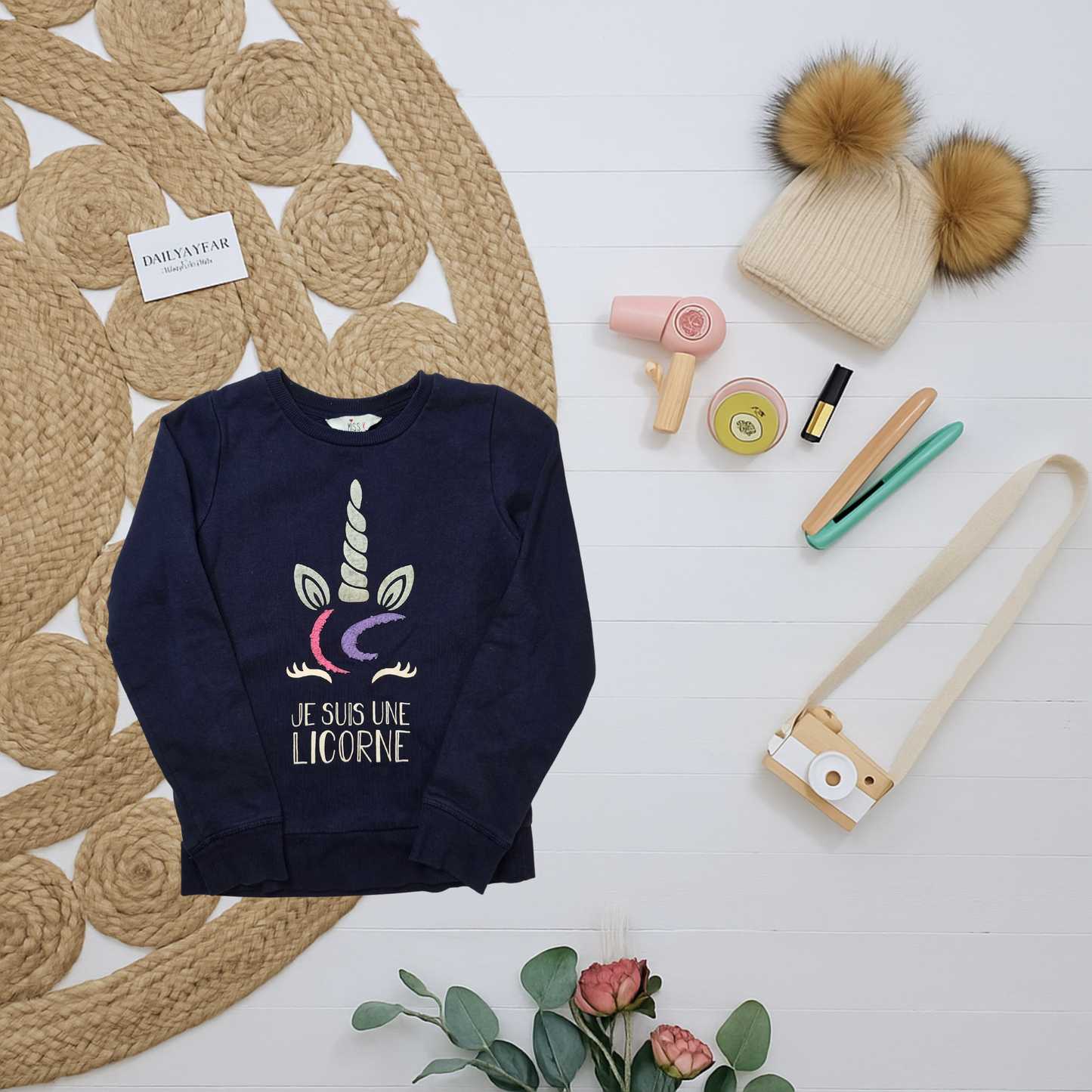 Crewneck Miss K, 7 ans