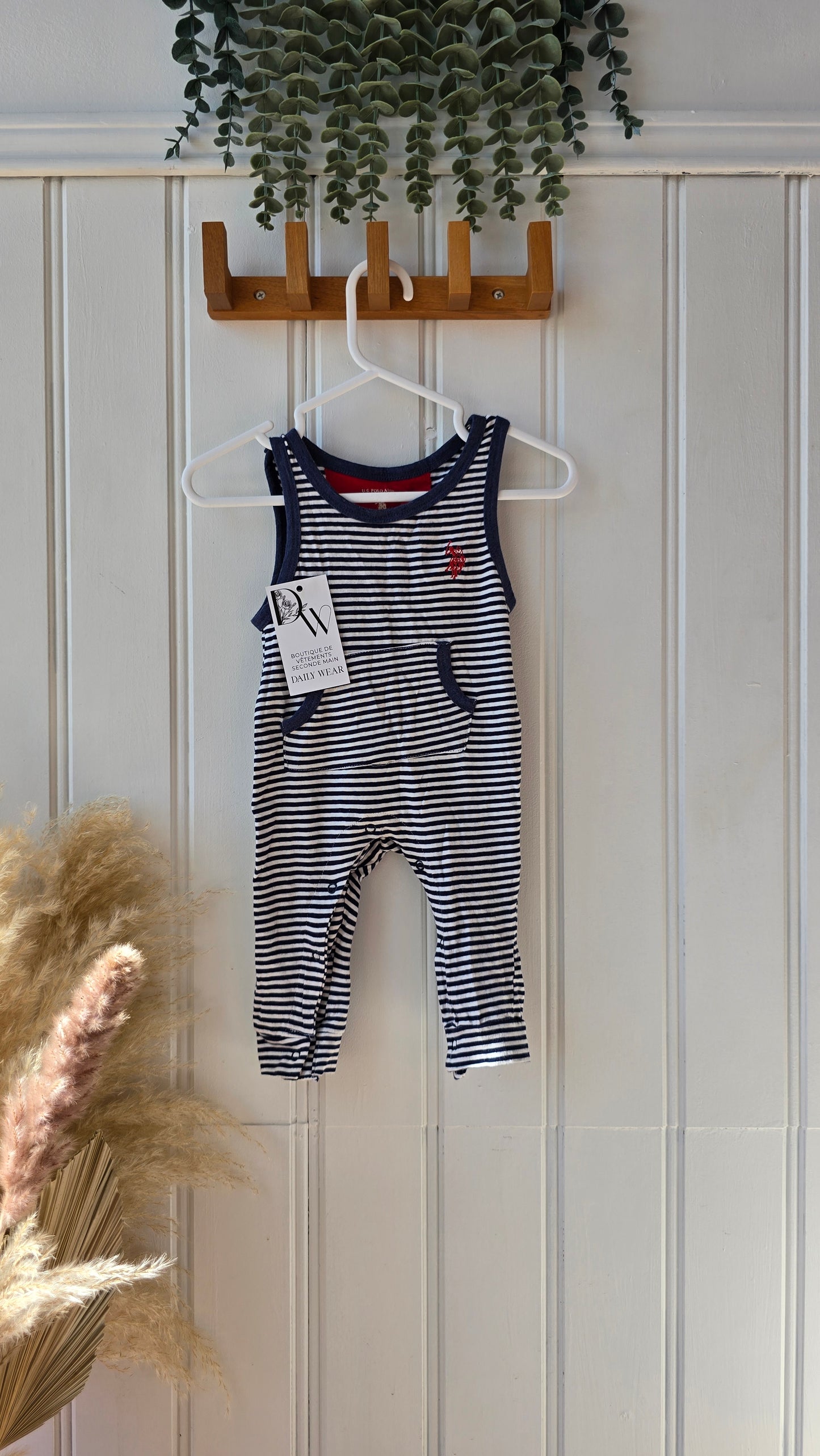 Combinaison U.S POLO, 6-9 mois