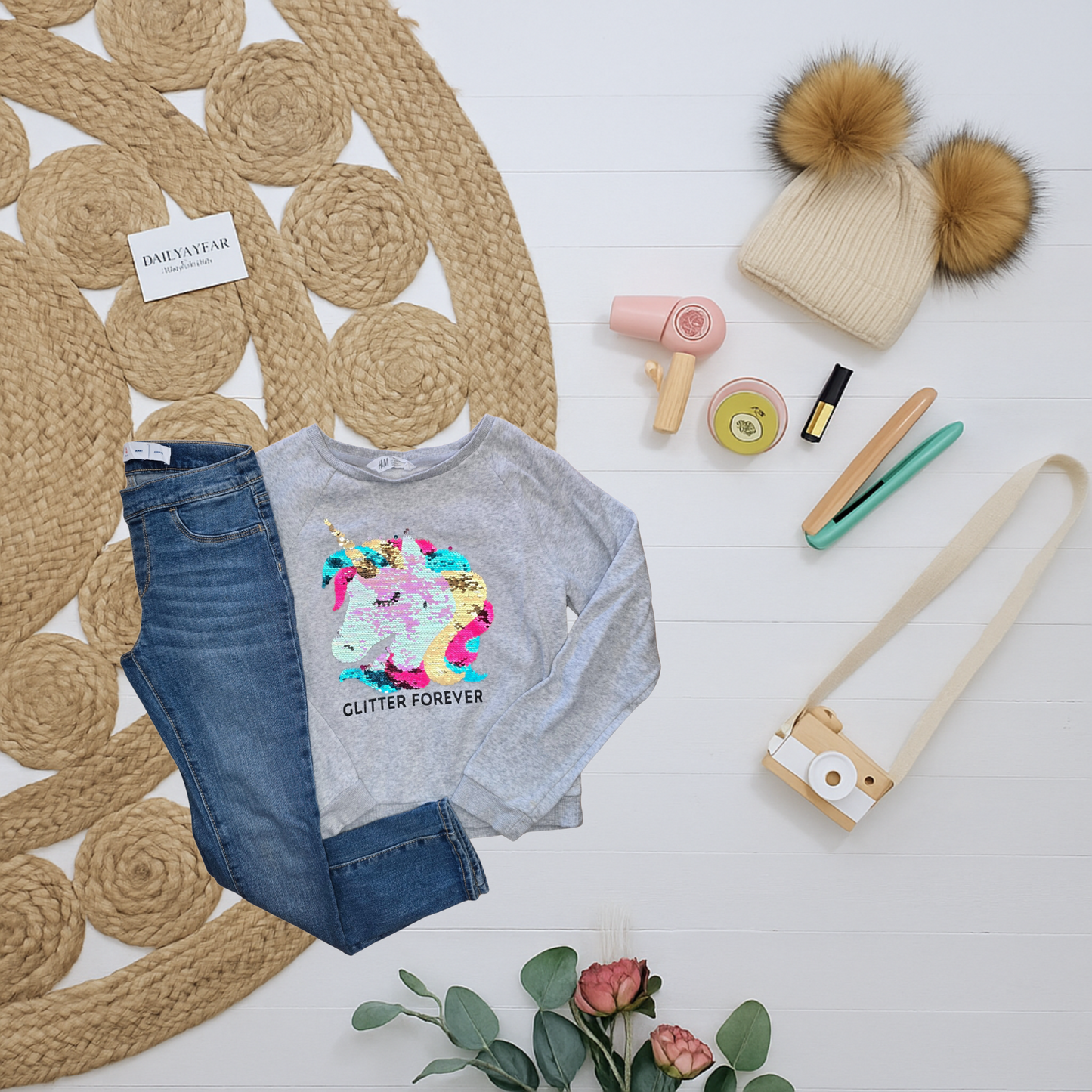 Ensemble H&M, Isaac Mazhari et Old Navy, 10-12 ans