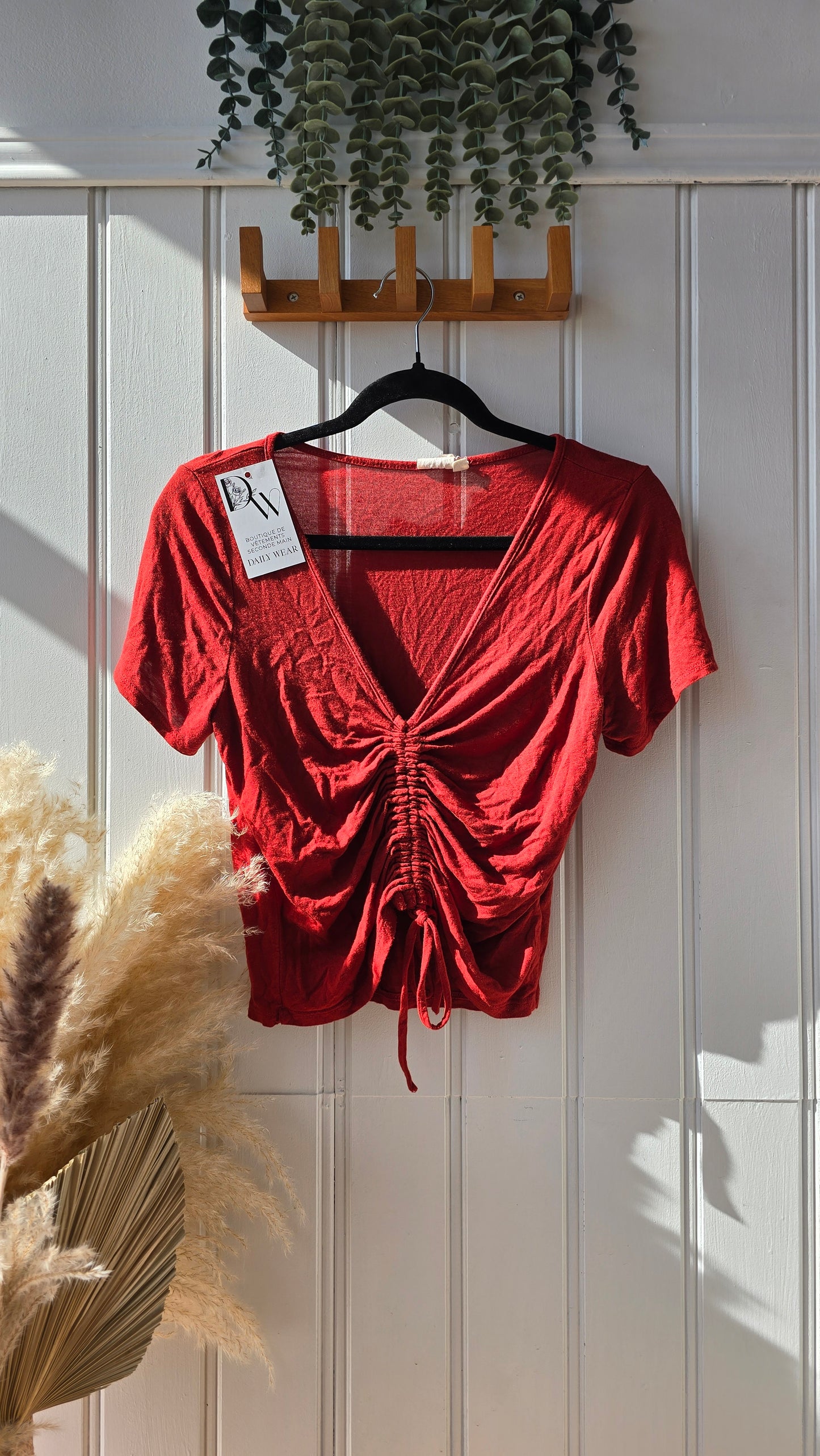 T-shirt Live in the moment, Médium