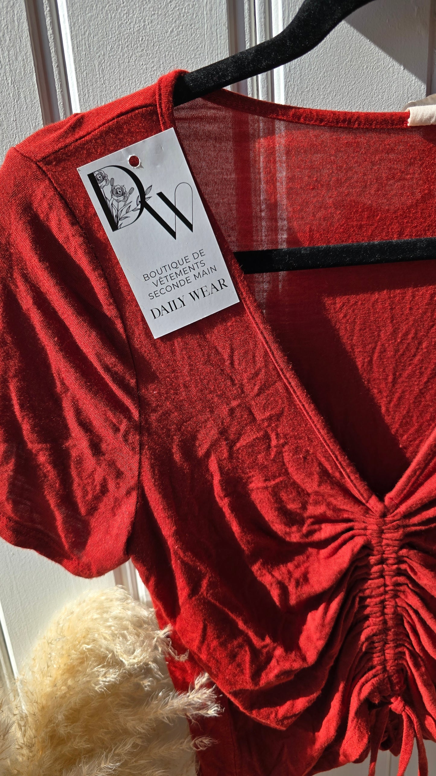 T-shirt Live in the moment, Médium