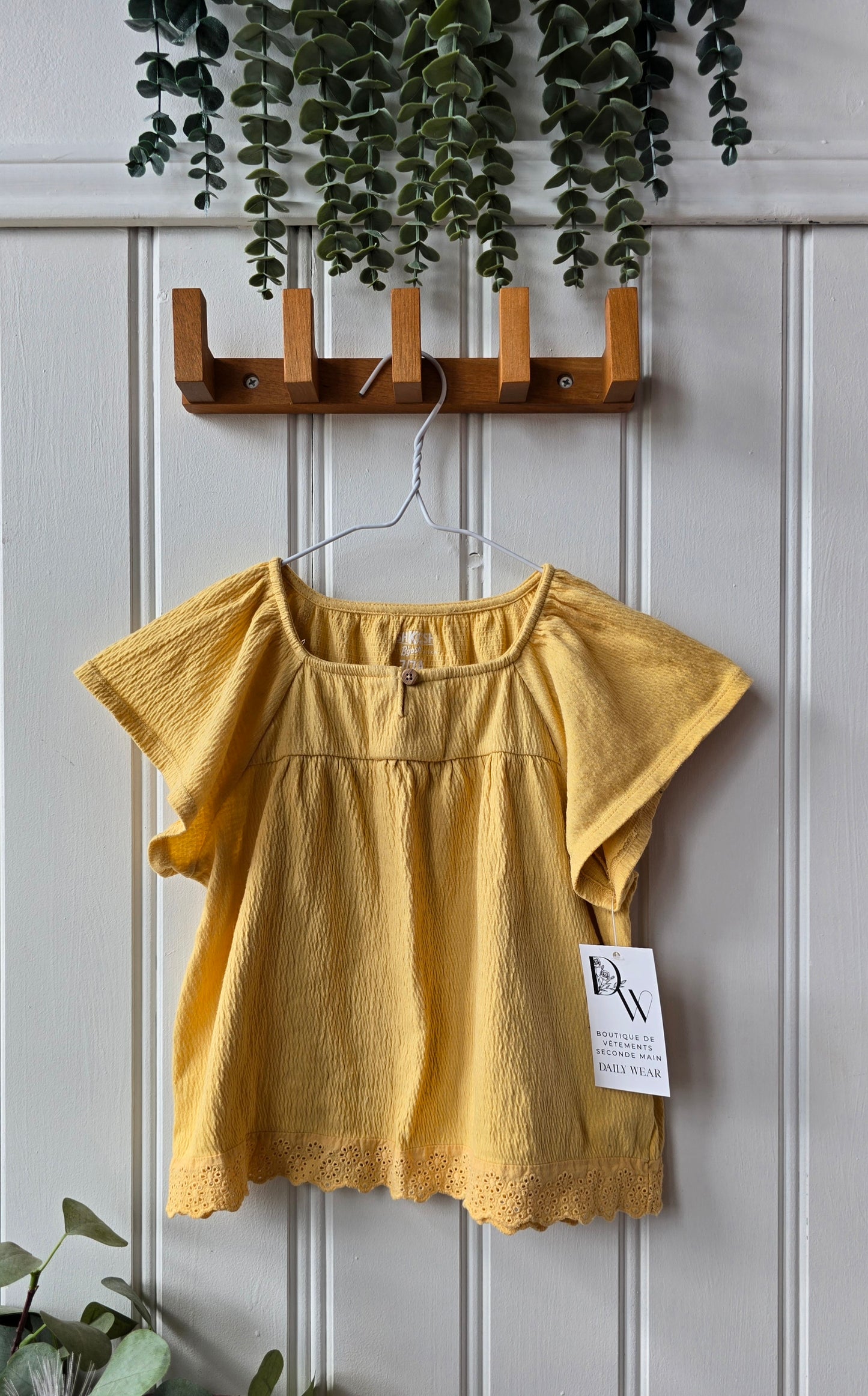 Haut Carter's, 7 ans