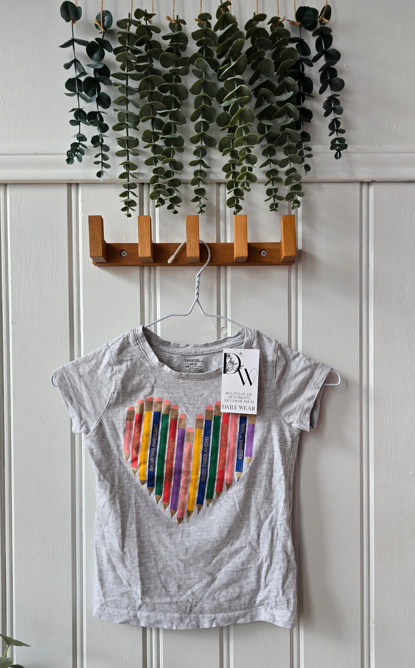 T-shirt George, 6 ans