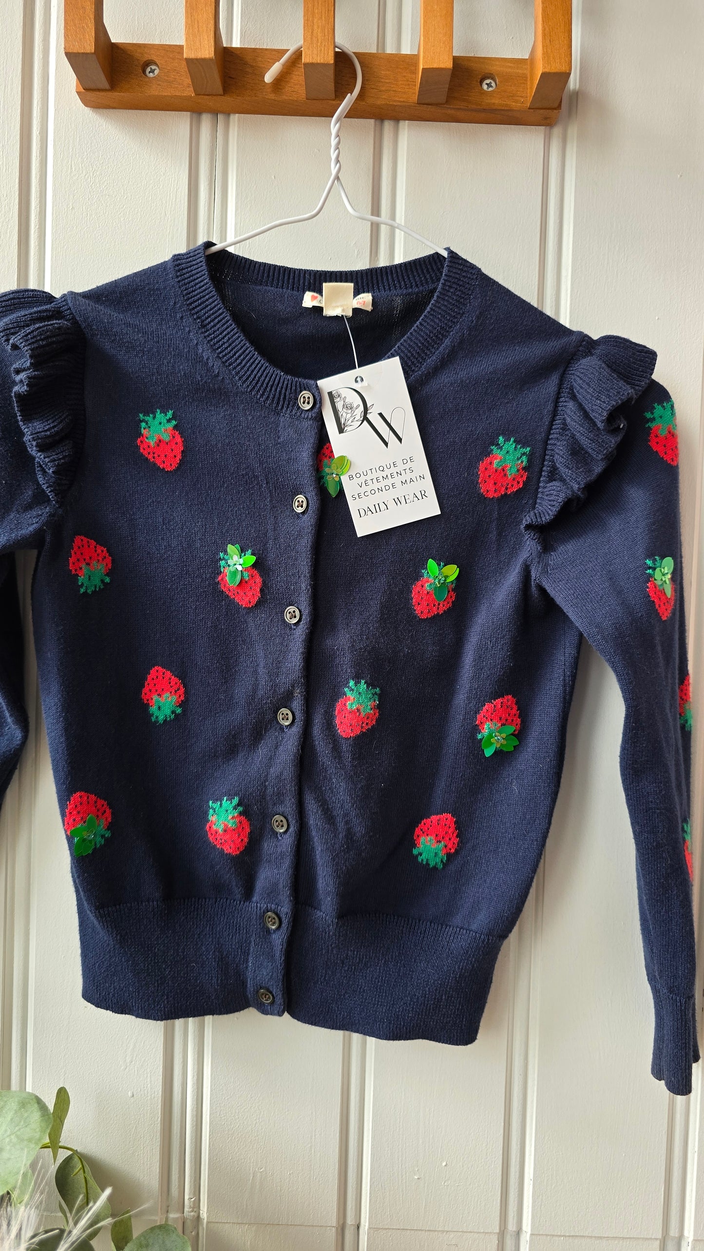 Cardigan Crewcut, 6 ans