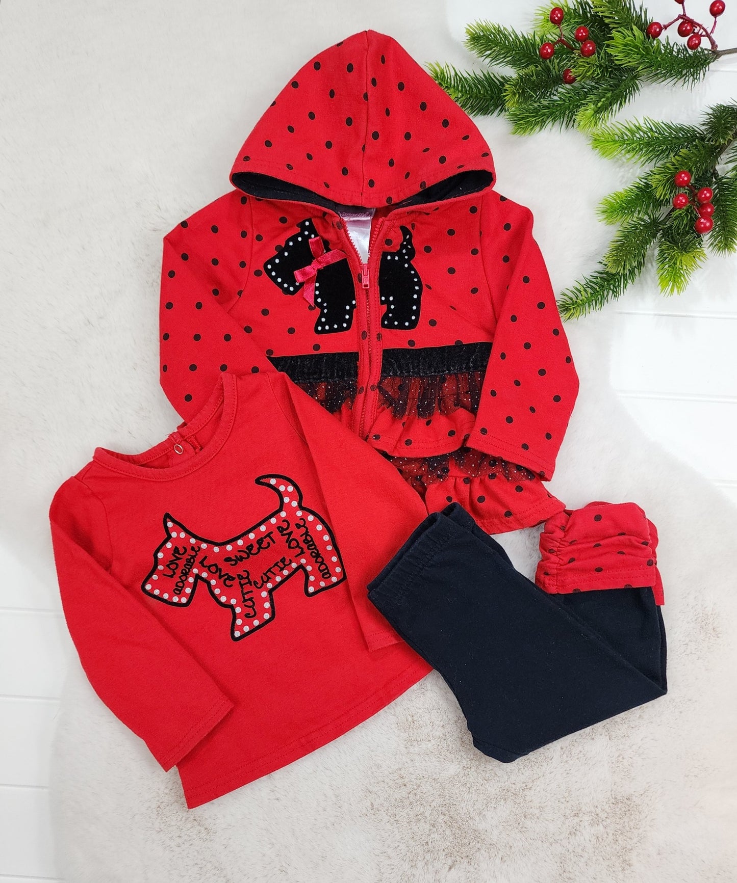 Ensemble 3 morceaux, 18 mois