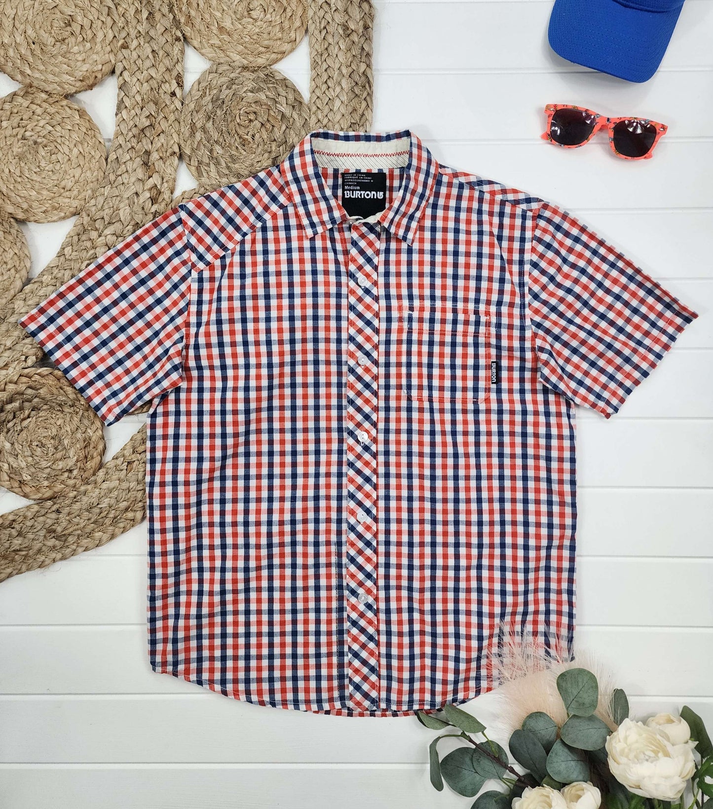 Chemise Burton, 10-12 Ans