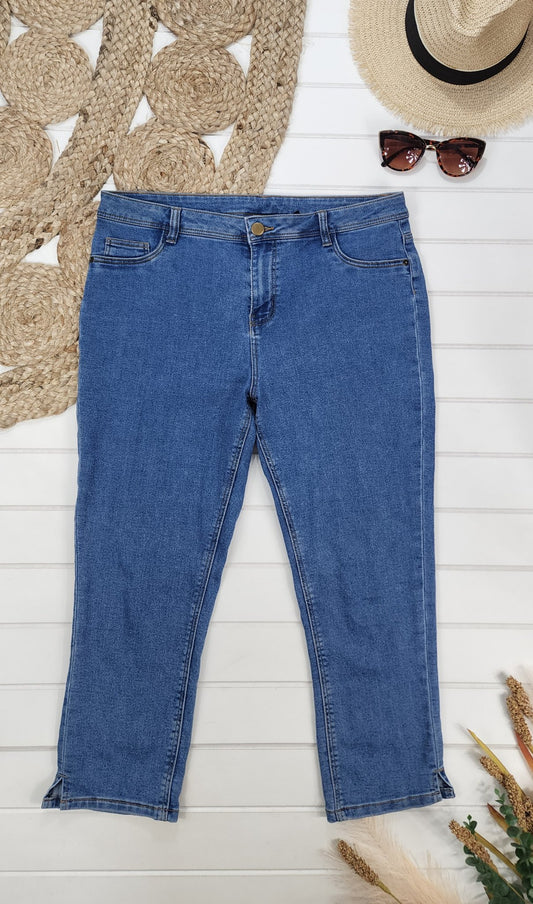 Capris en jeans, XLarge/12