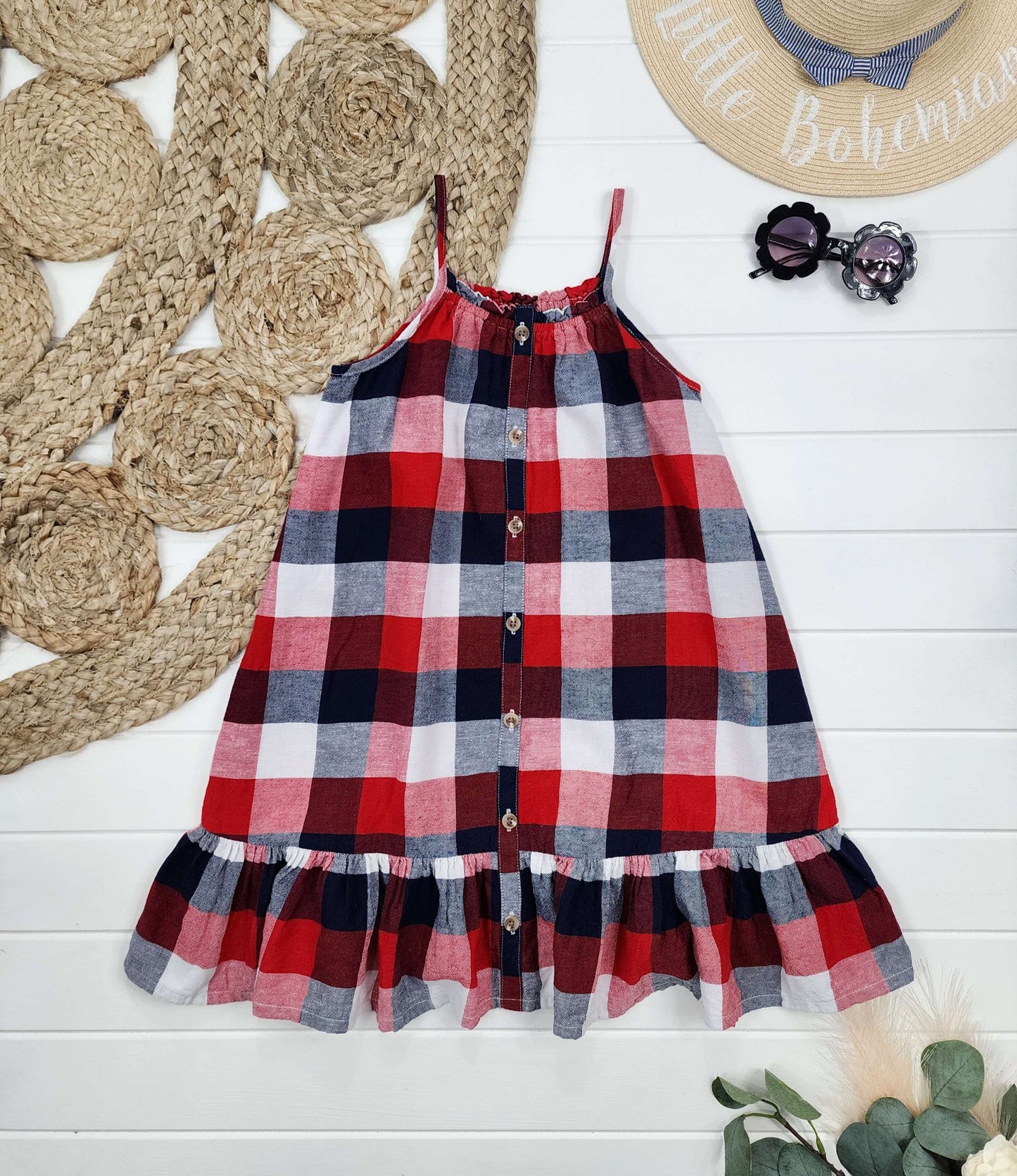 Robe carreauté Old Navy, 5 ans