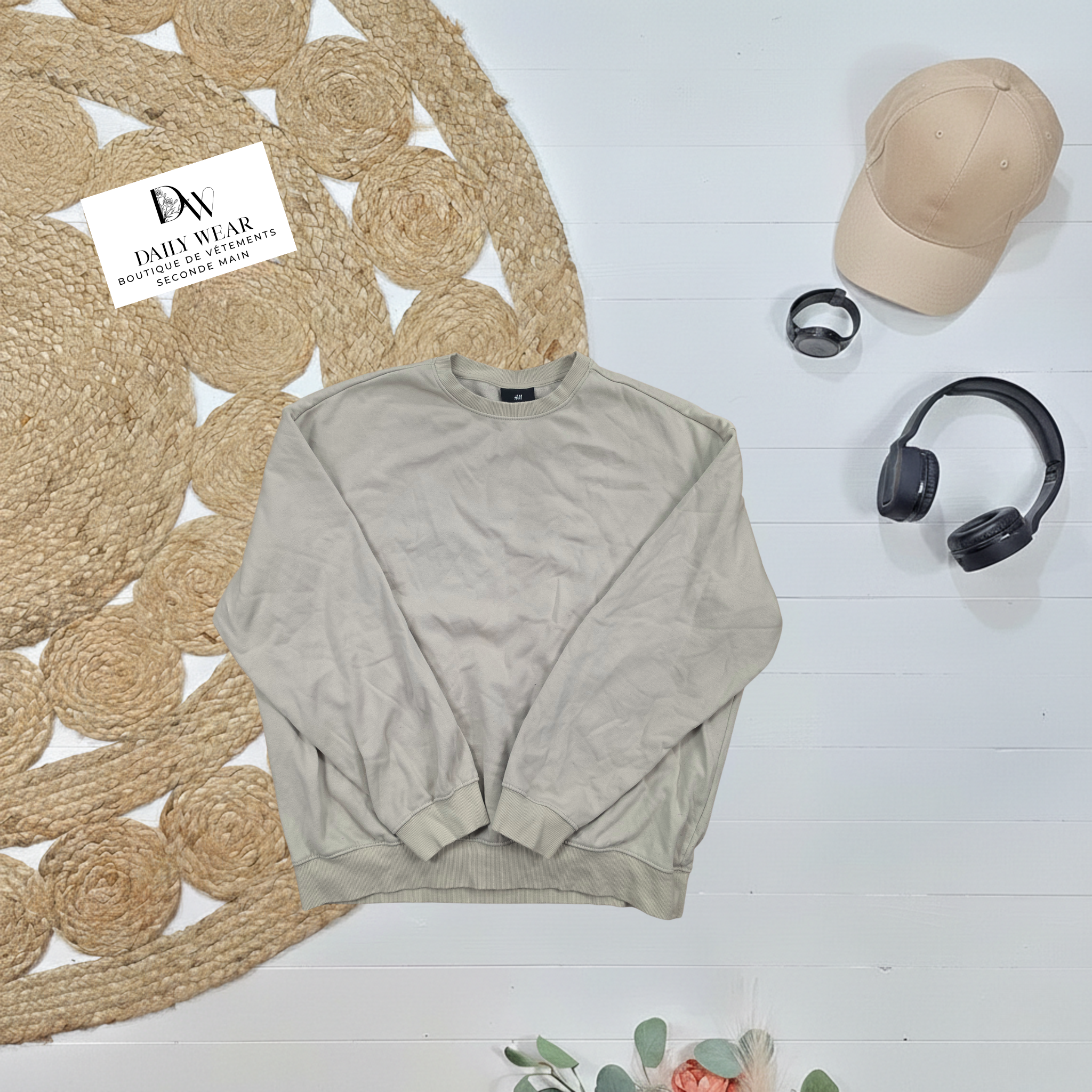 Crewneck H&M, Large
