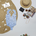 Costume de bain Blanc et Noir, Médium