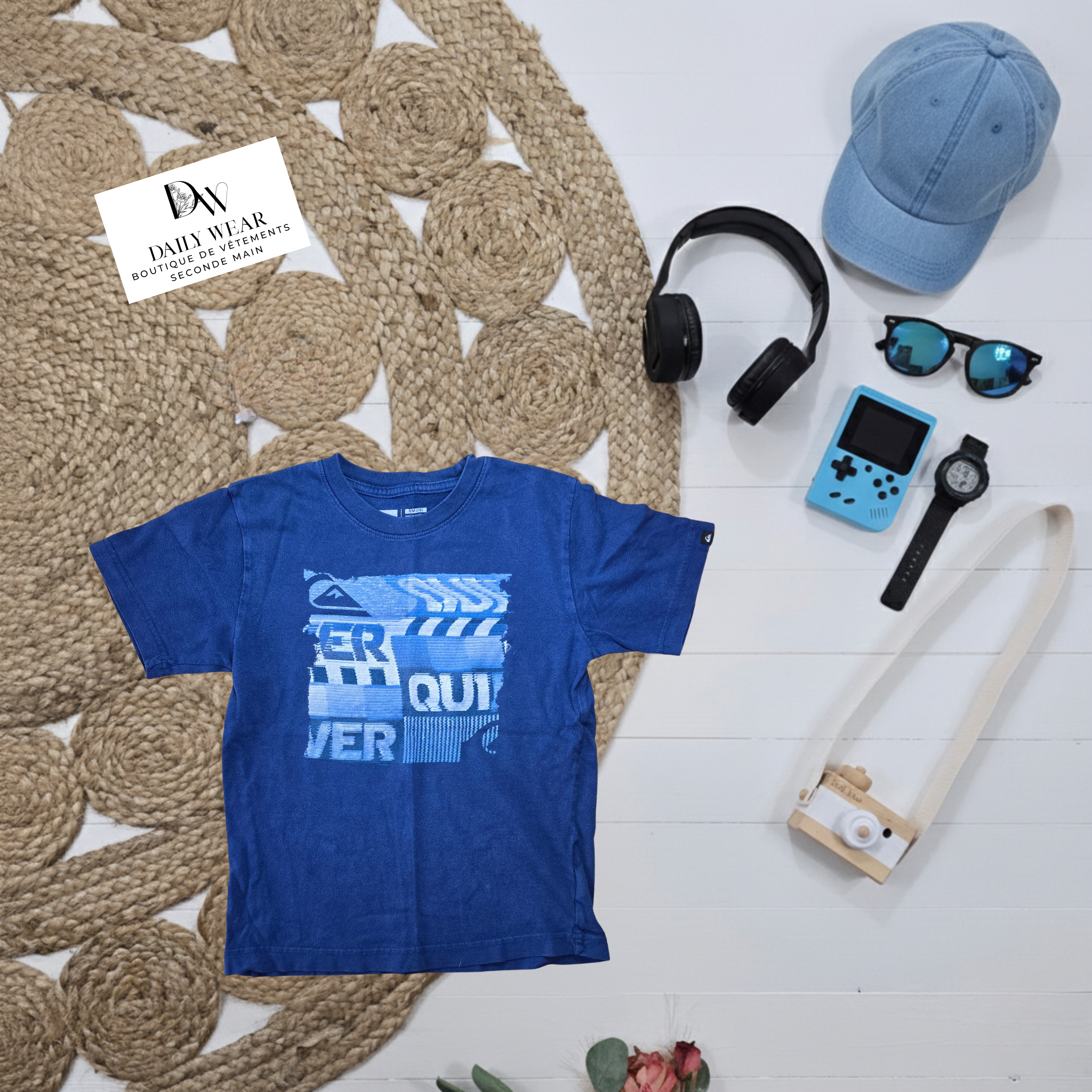 T-shirt Quiksilver, 7-8 ans