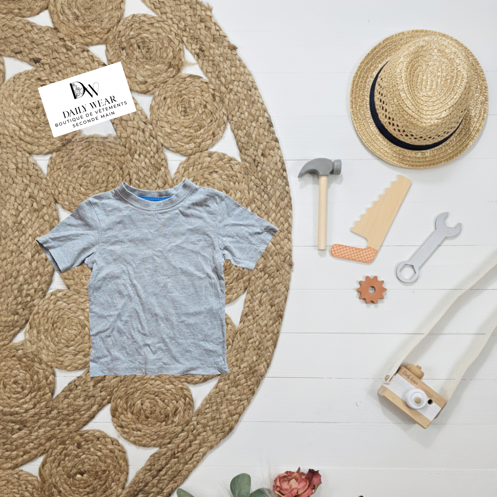 T-shirt George, 3 ans