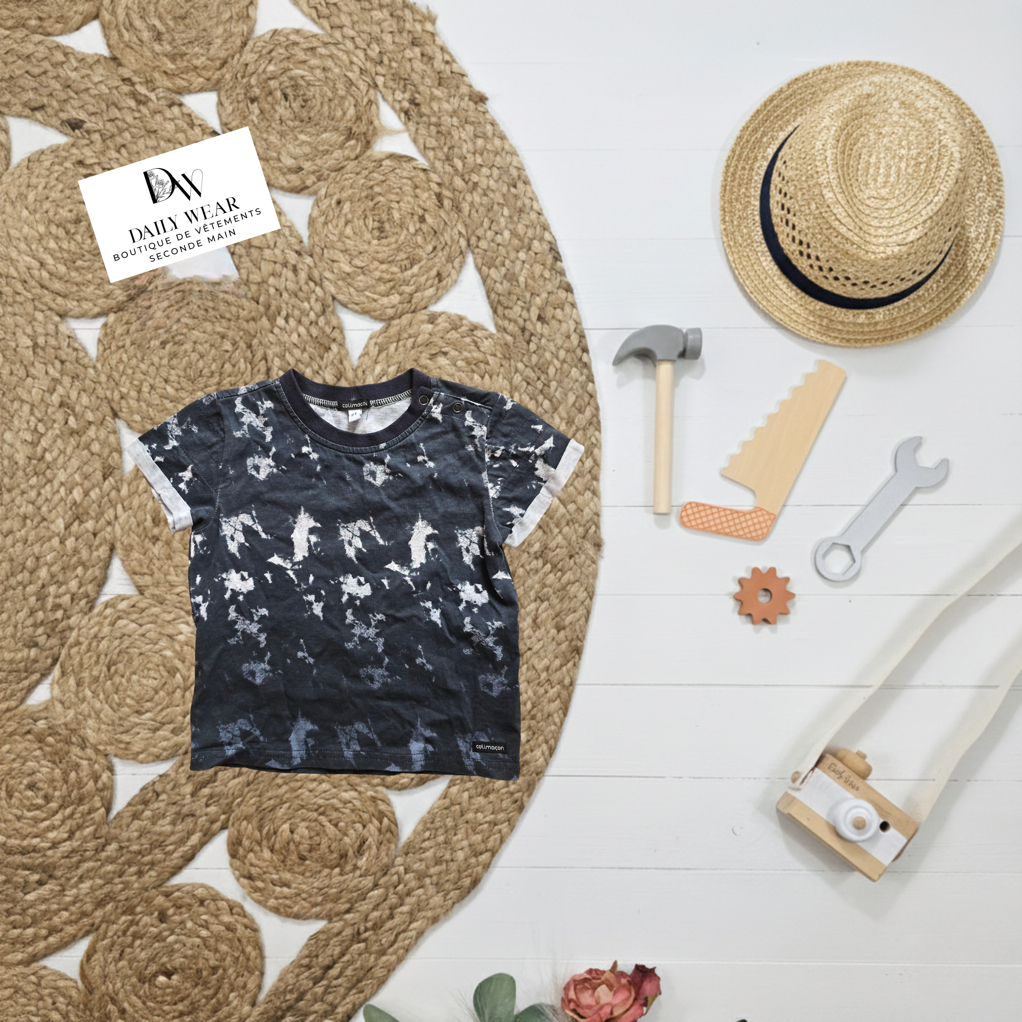 T-shirt Colimaçon, 2 ans