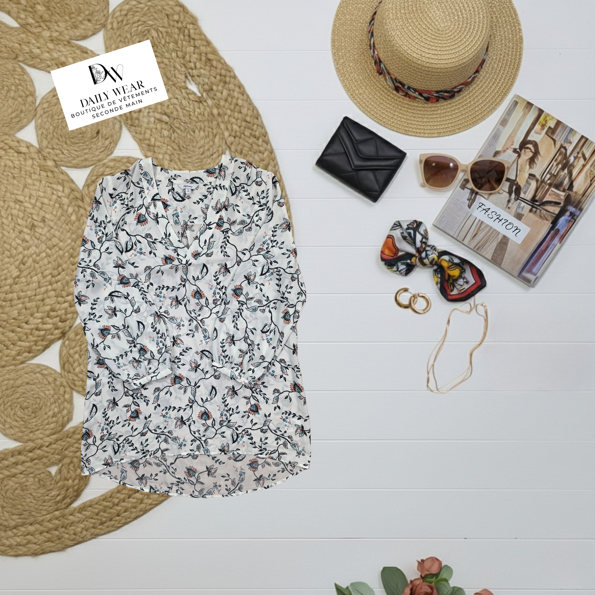 Blouse Reitmans, Médium