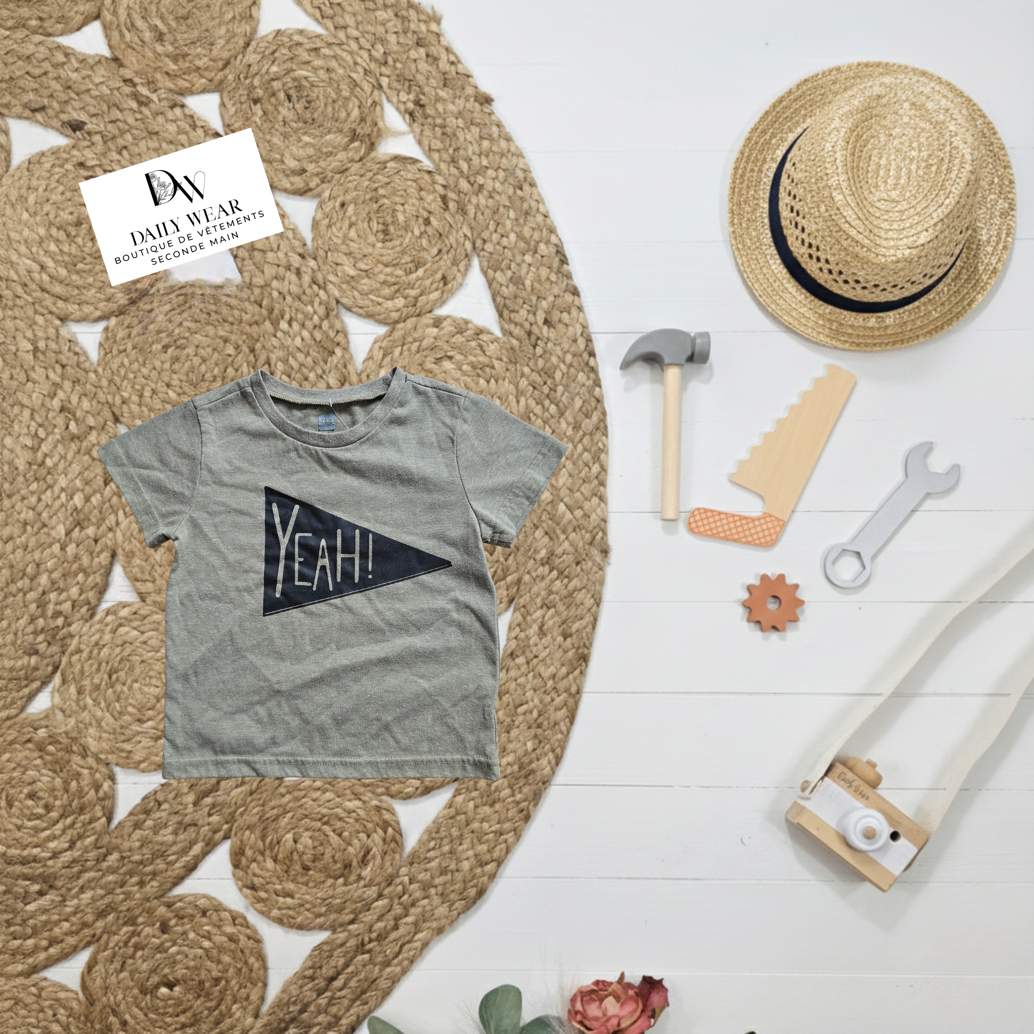 T-shirt Tag, 2 ans